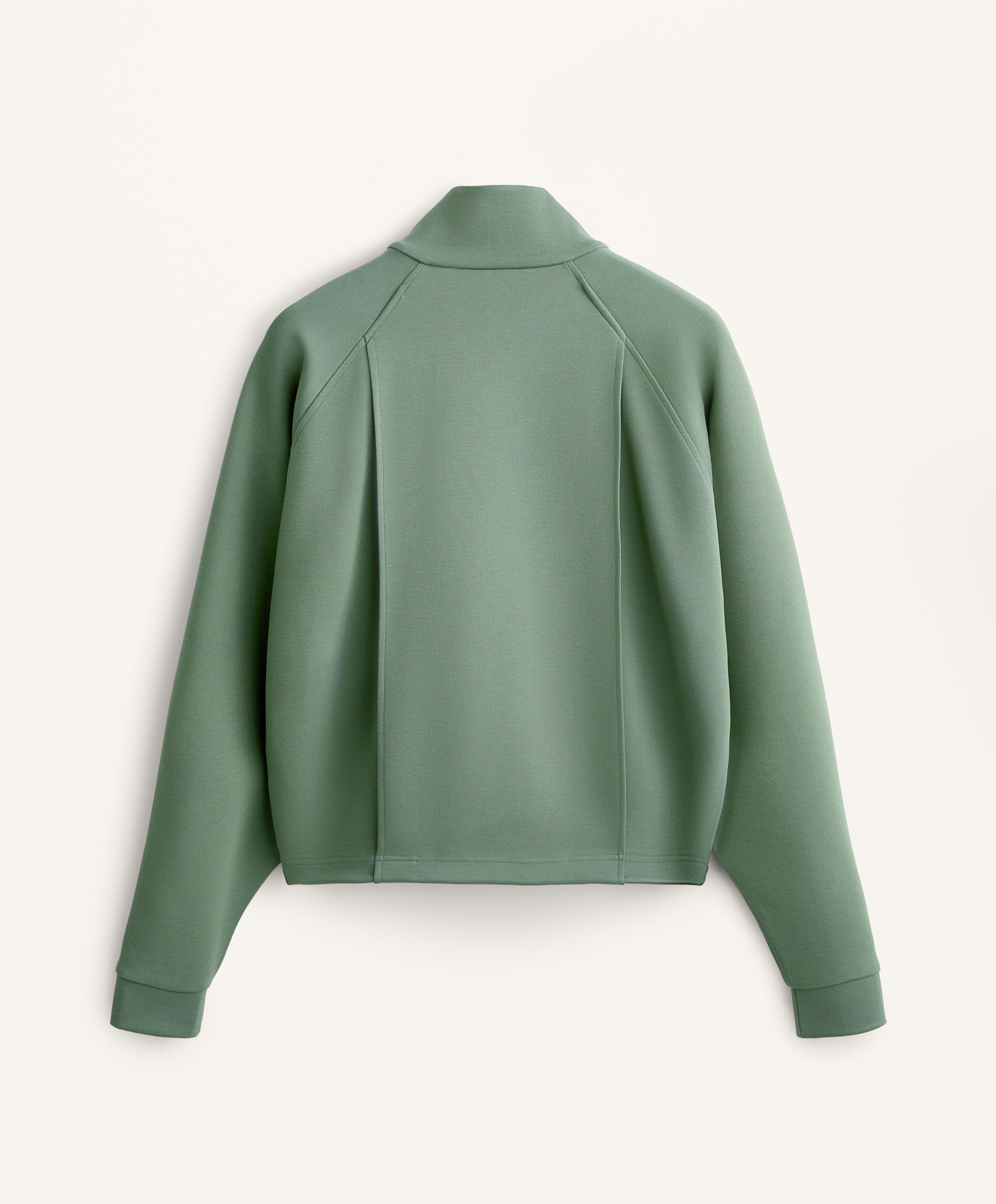 Piqué jacket with cotton and pockets | OYSHO North Macedonia