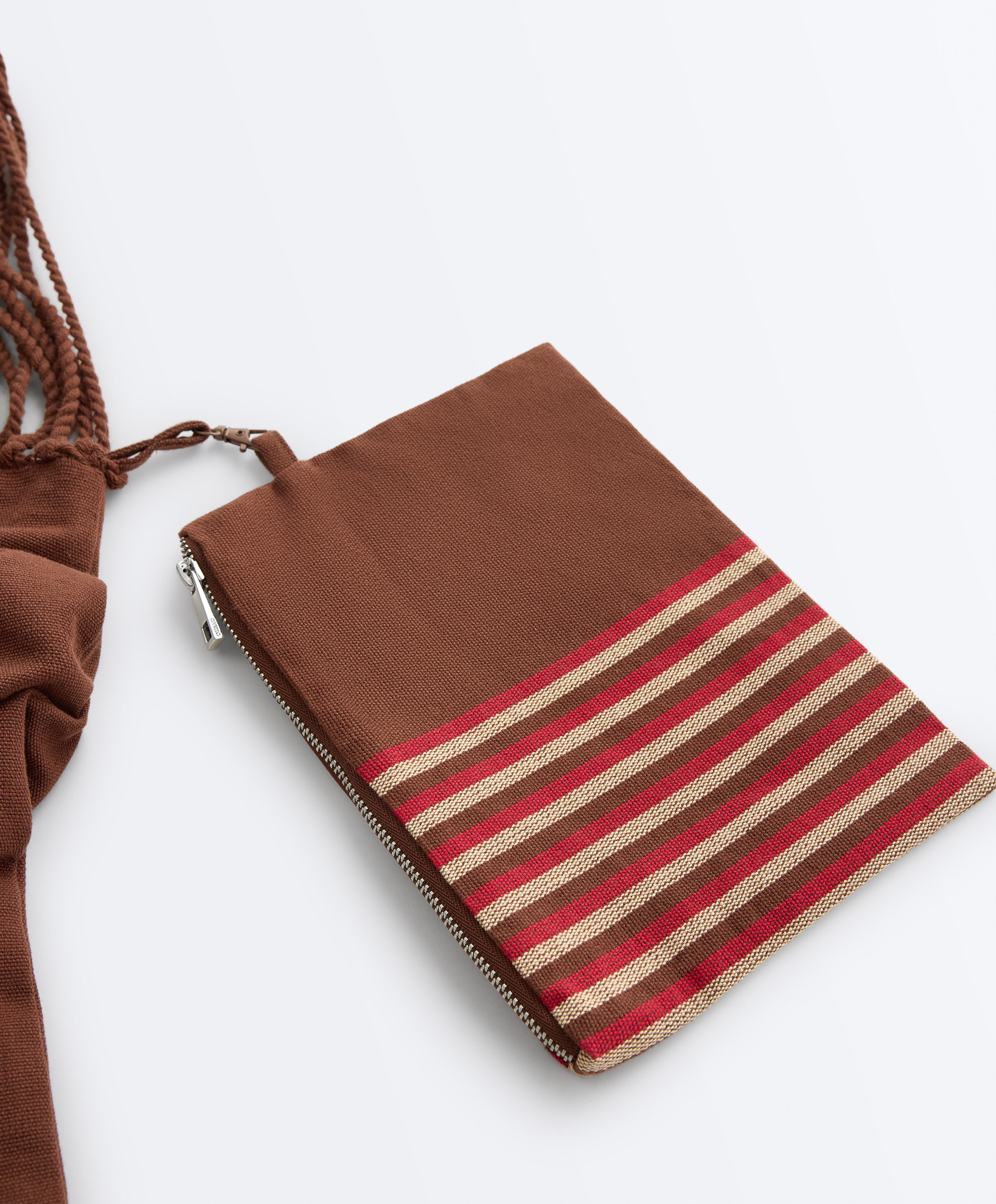 100% Cotton shopper bag — BROWN