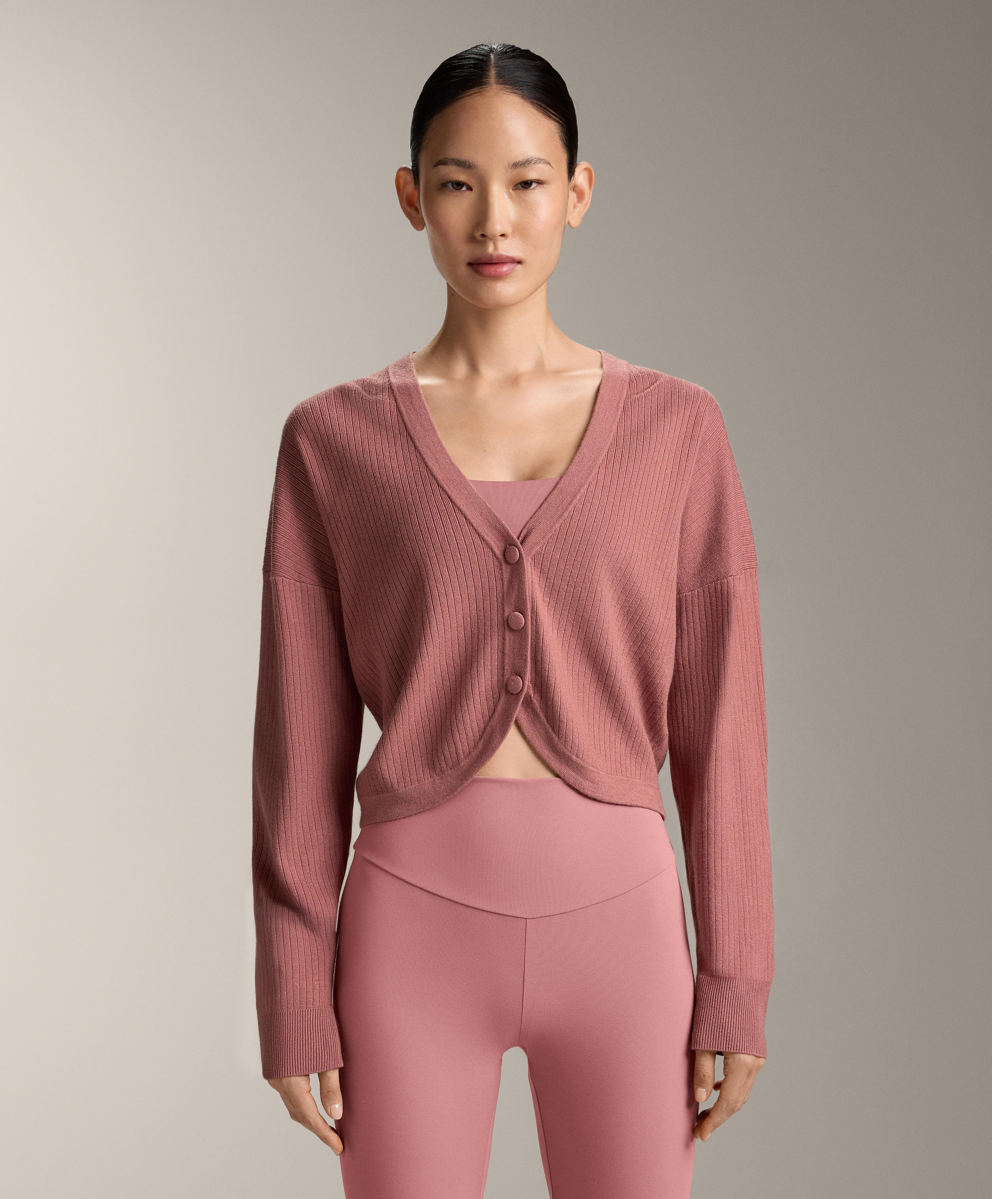 Gebreid Rib Cardigan Gebreid Rib Cardigan