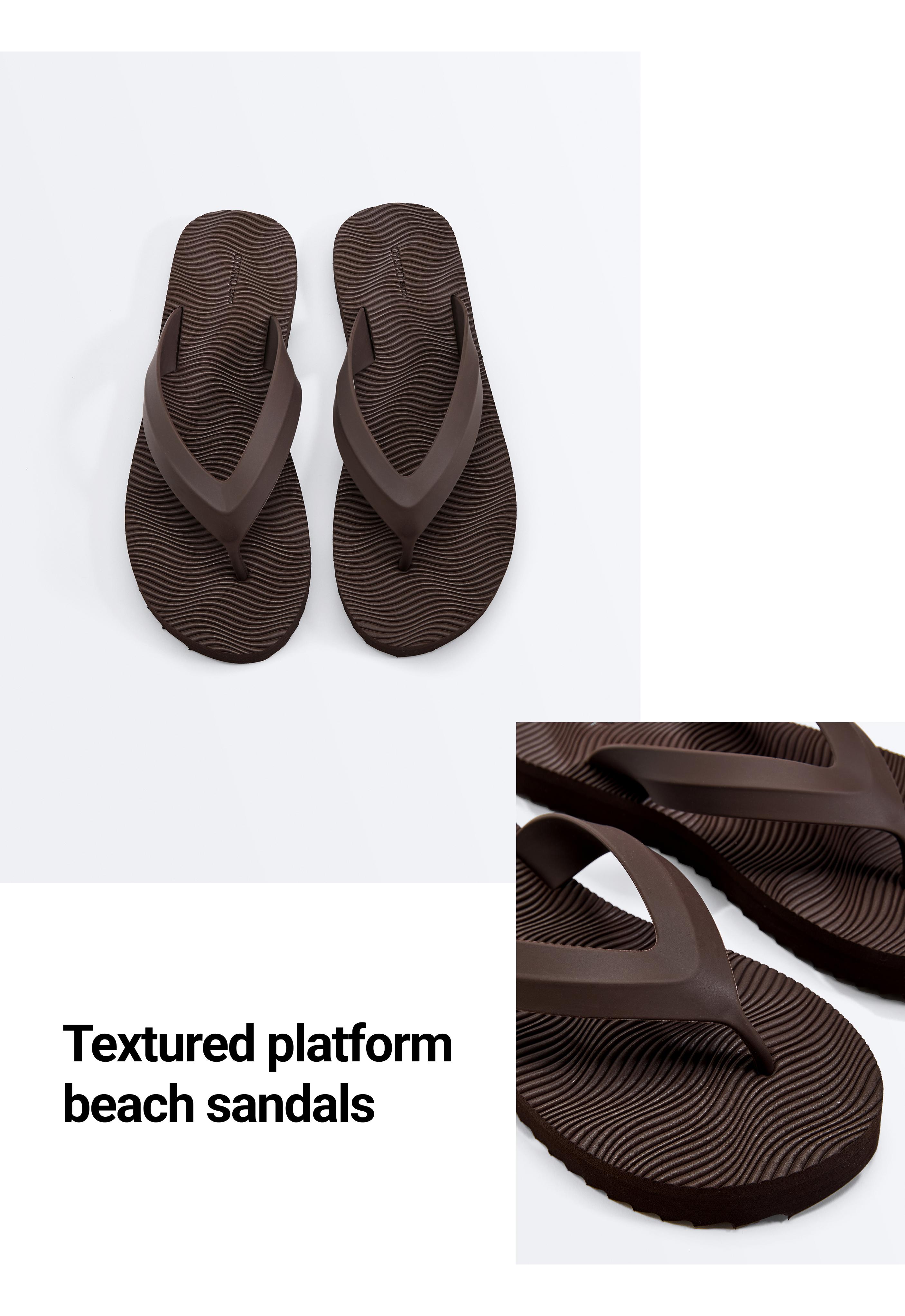 Platform beachwear sandals