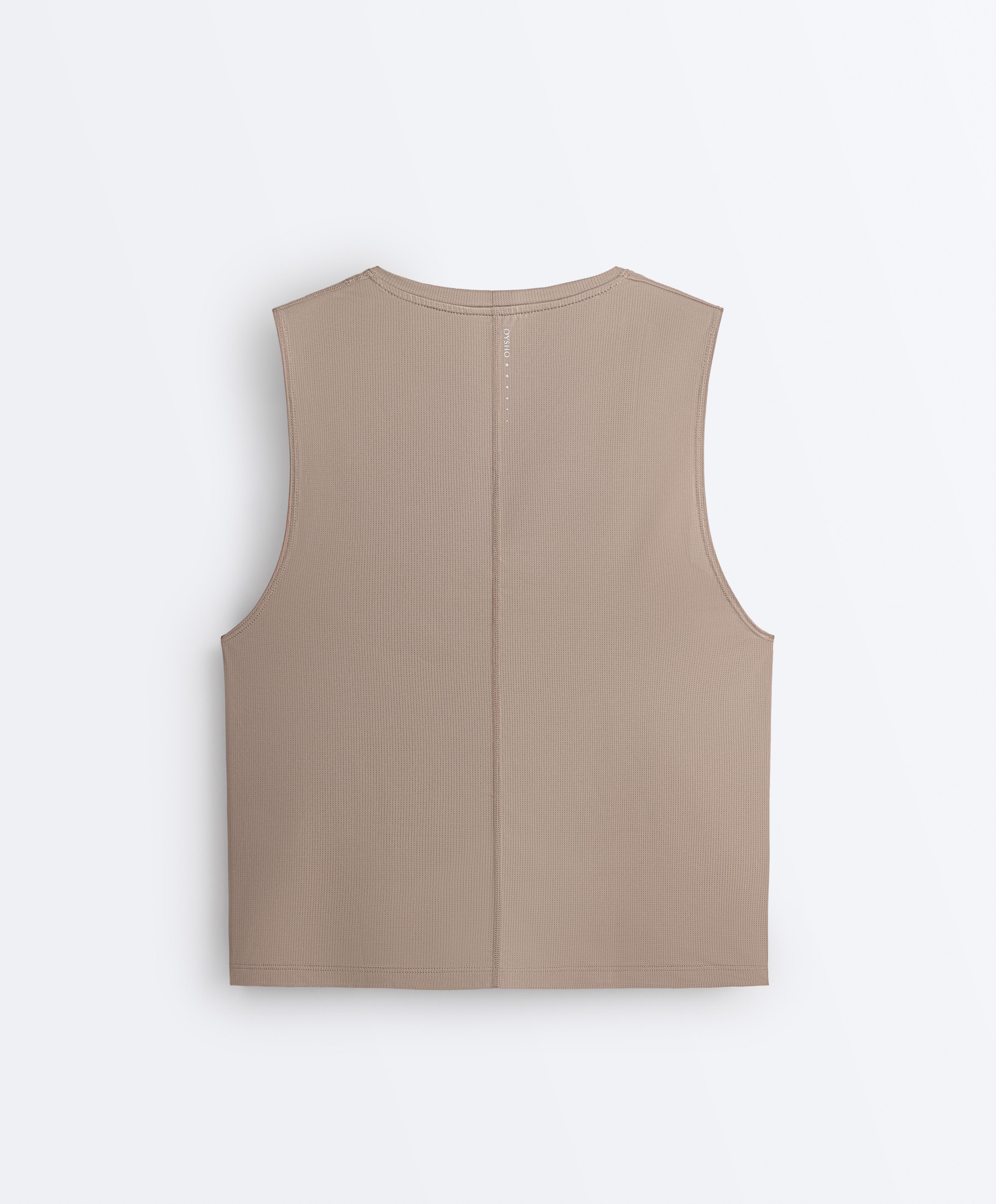Technical Sleeveless T-shirt | OYSHO Azerbaijan