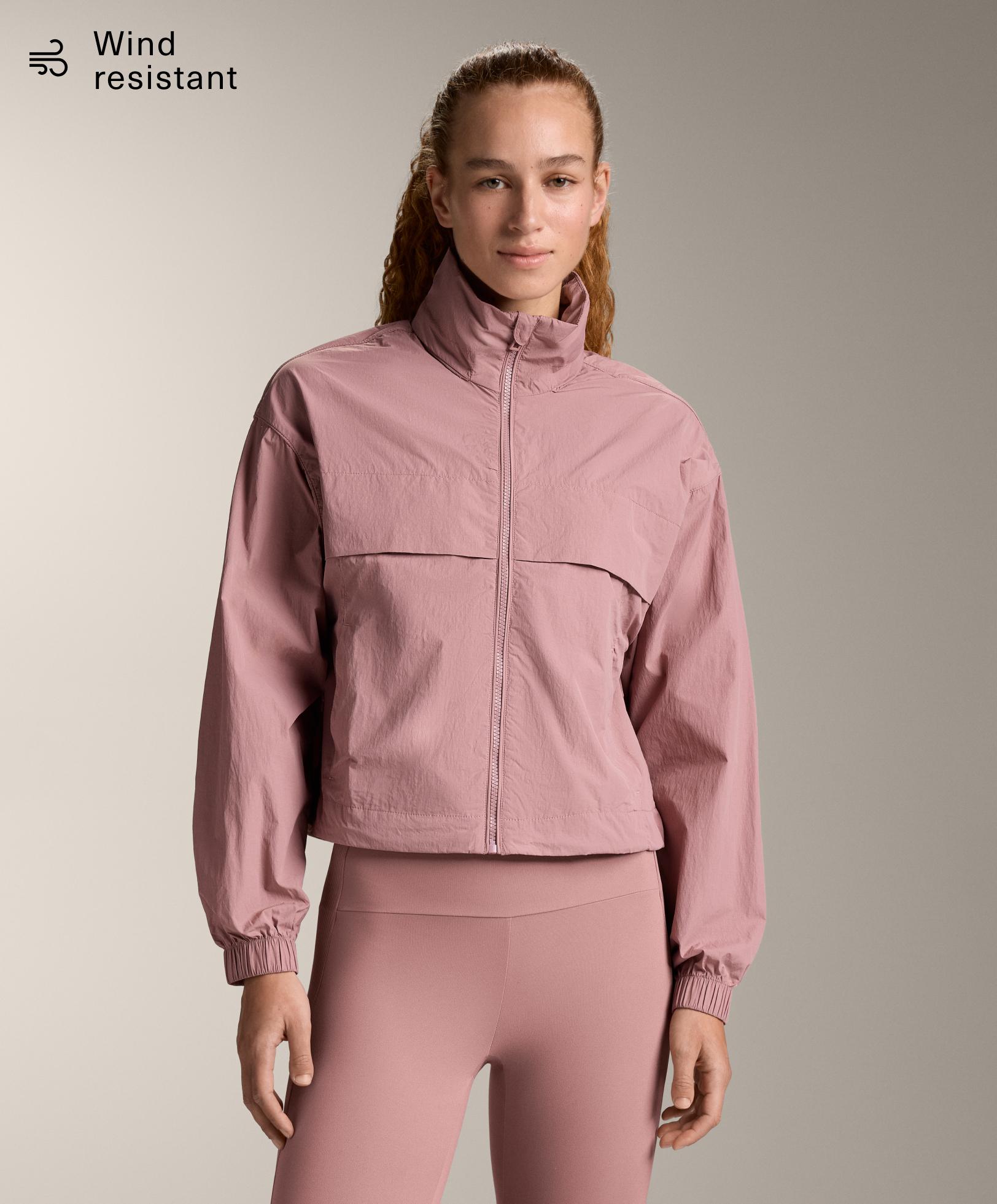 Water-repellent track jacket