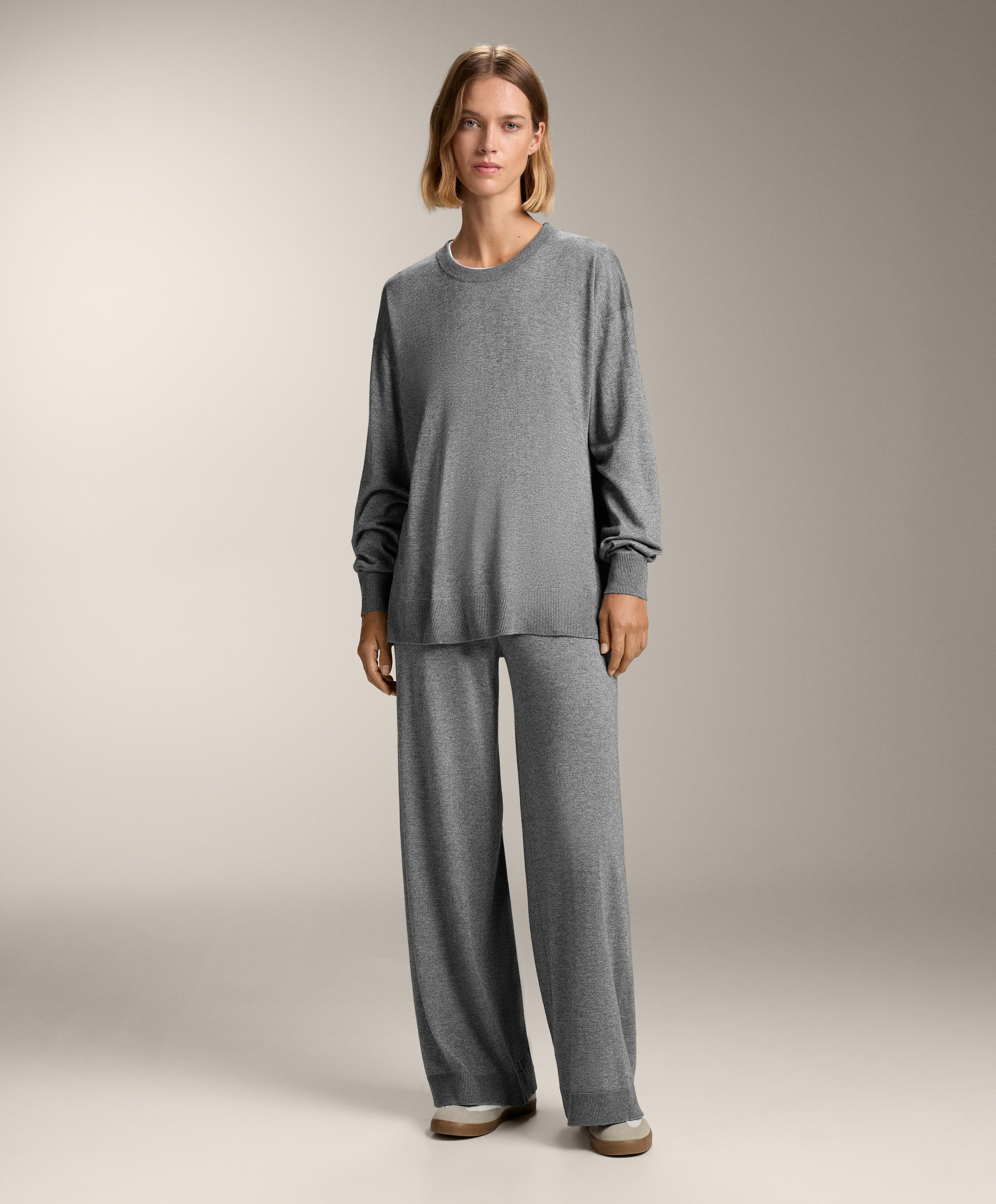 Total look 10% cashmere gris