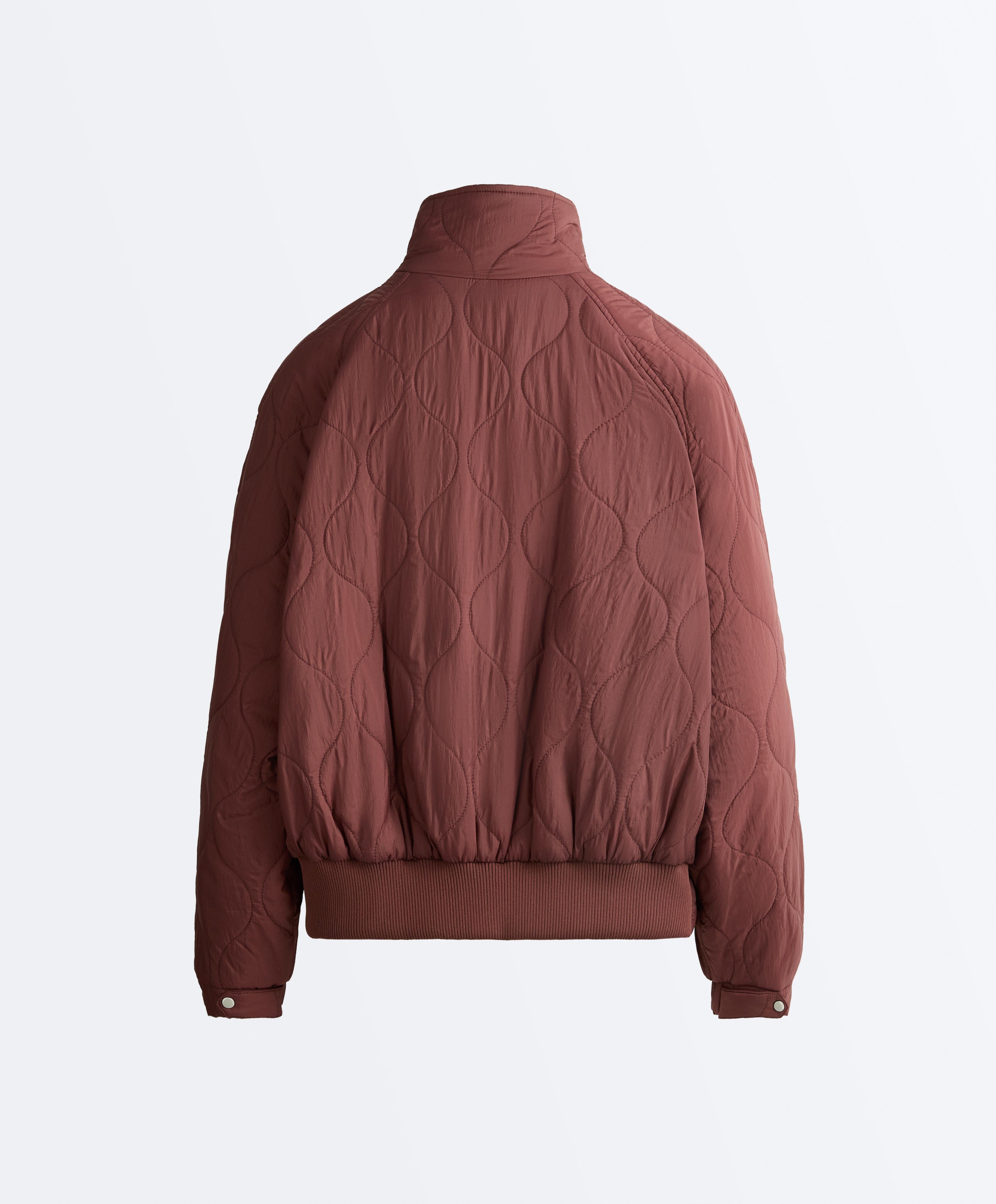 Water-repellent FELLEX® AEROGEL padded jacket — MAHOGANY