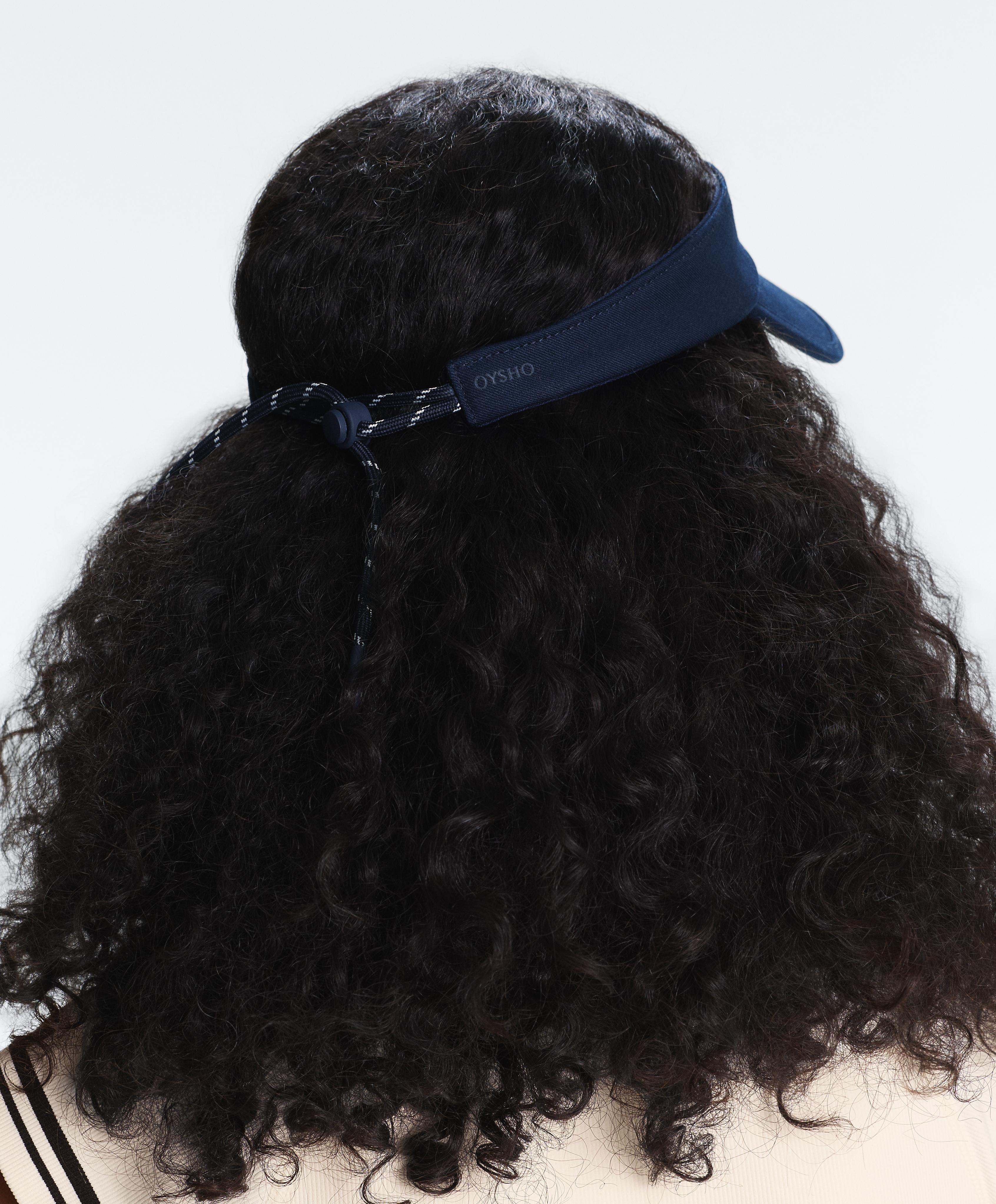 Sports Visor — NAVY BLUE