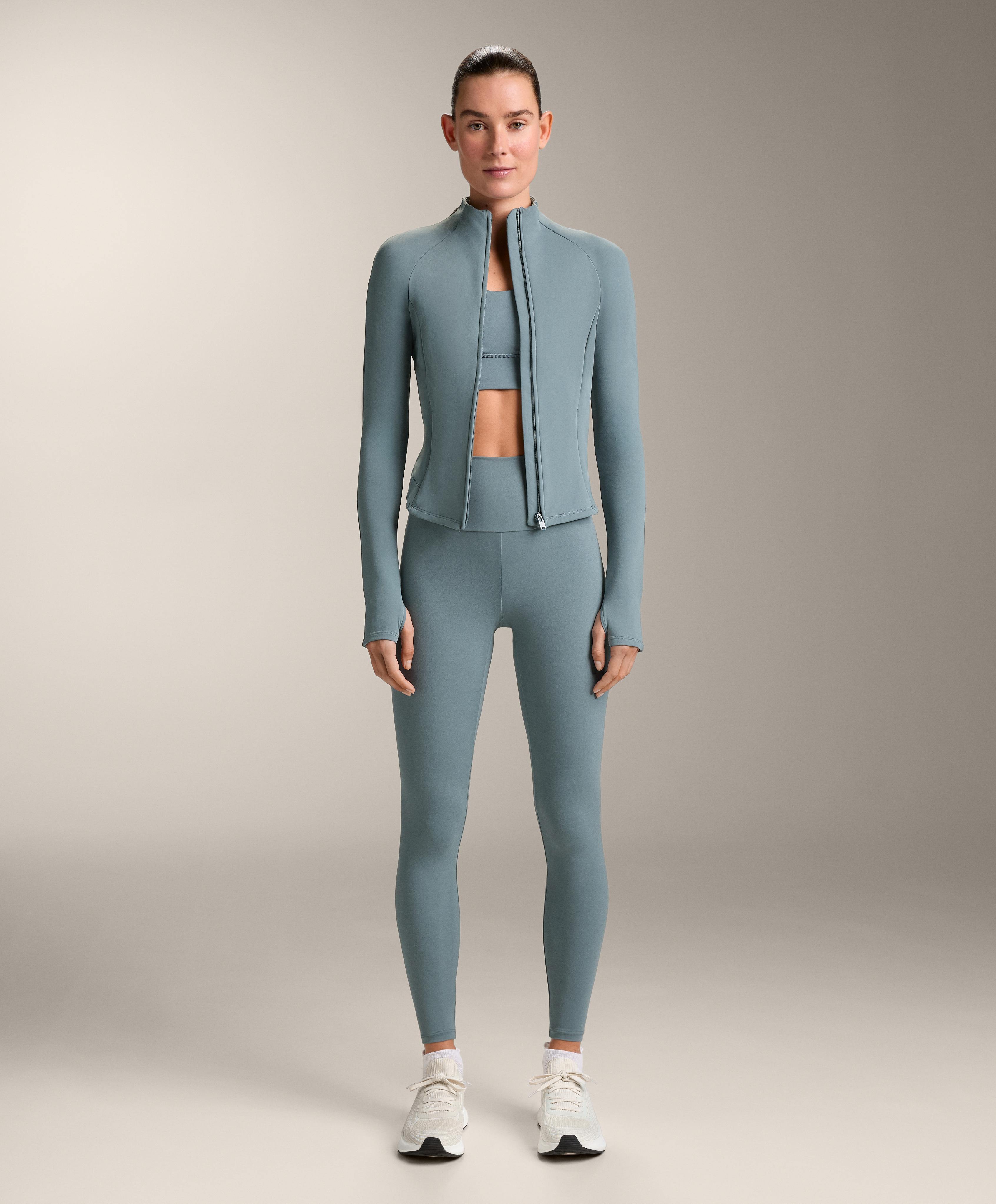 Light warm technical jacket — DARK GREY-BLUE