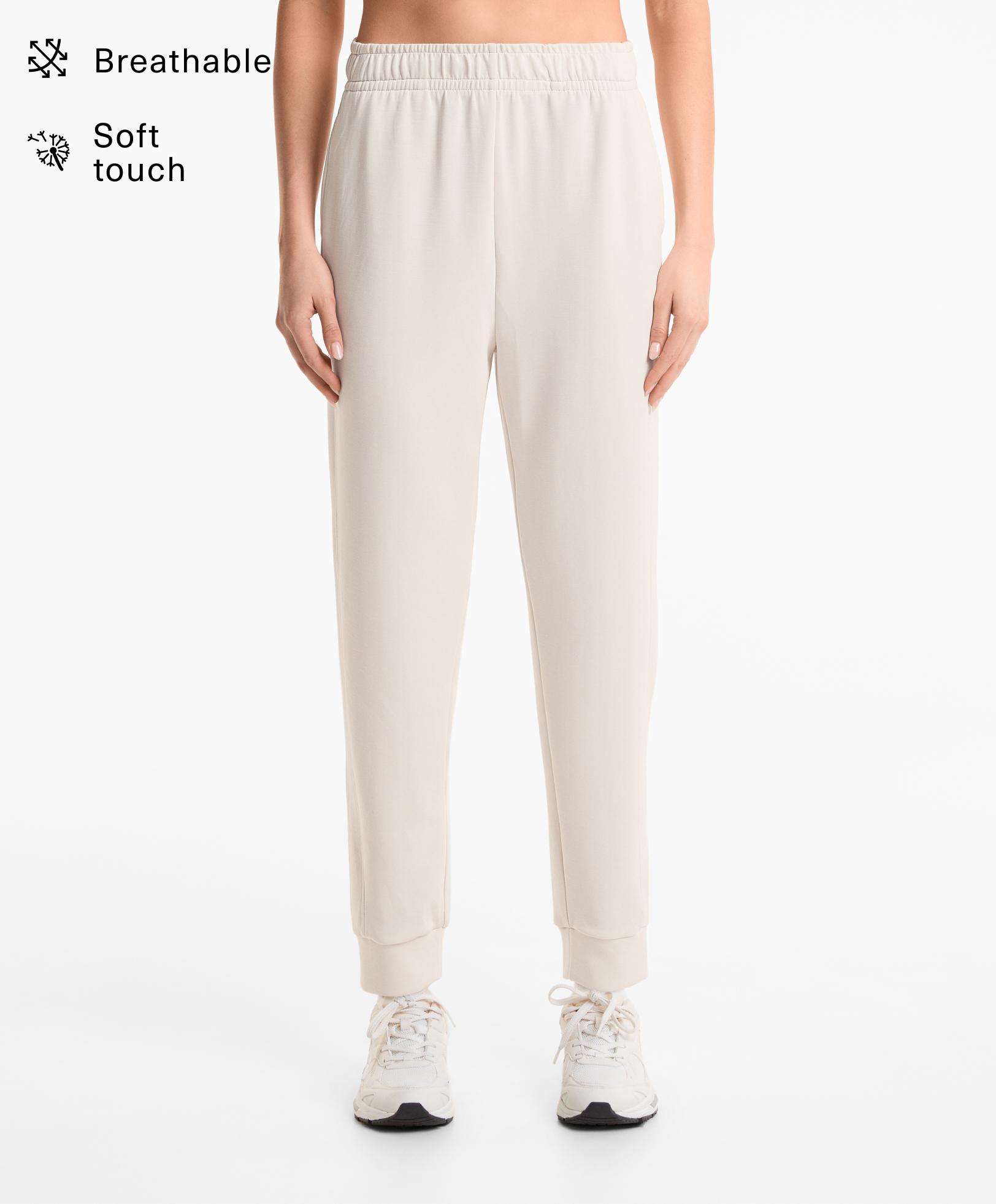 Pantalon jogger en modal au toucher doux Pantalon jogger en modal au toucher doux