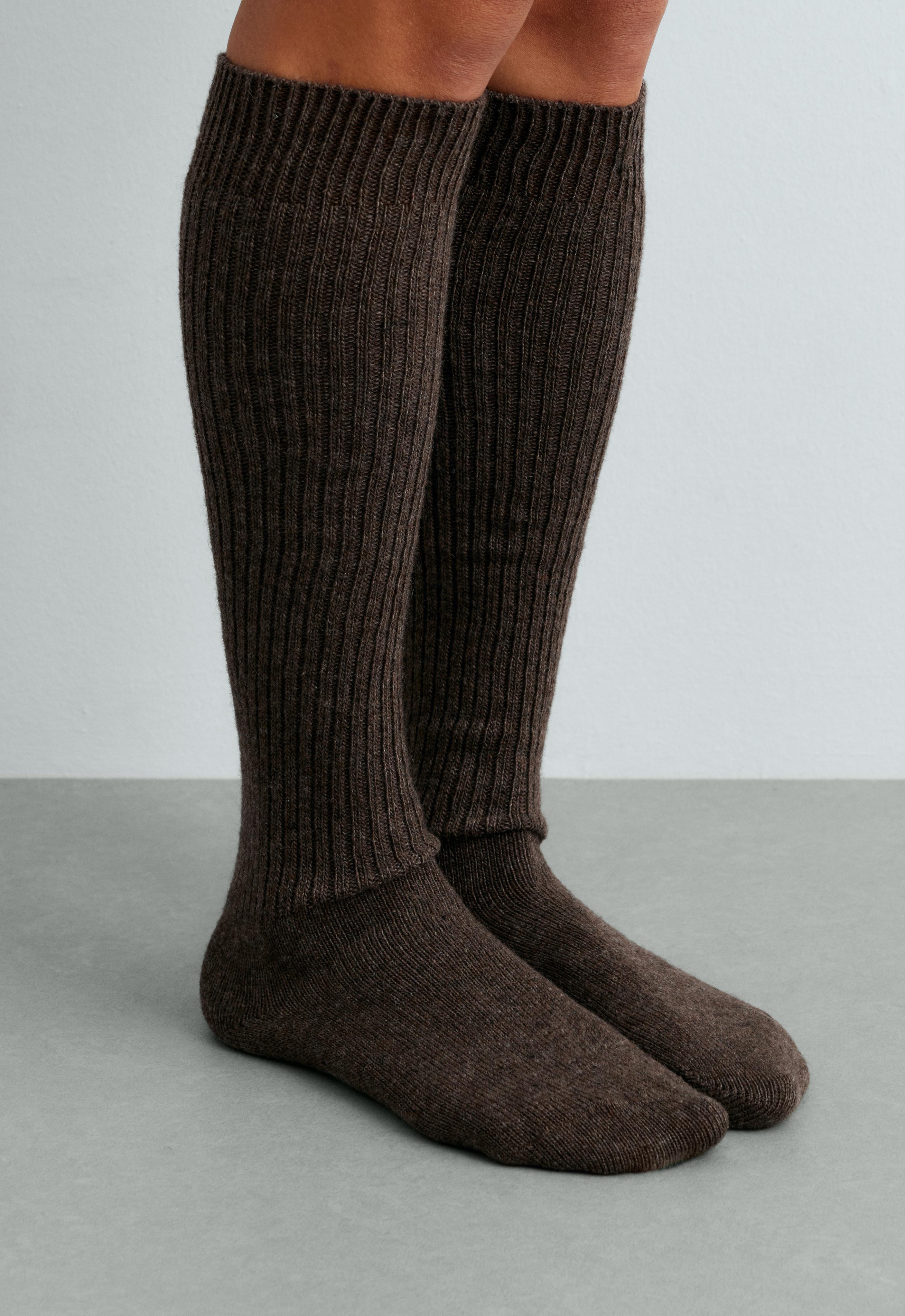 Calcetín largo 22%&nbsp;cashmere 10% lana