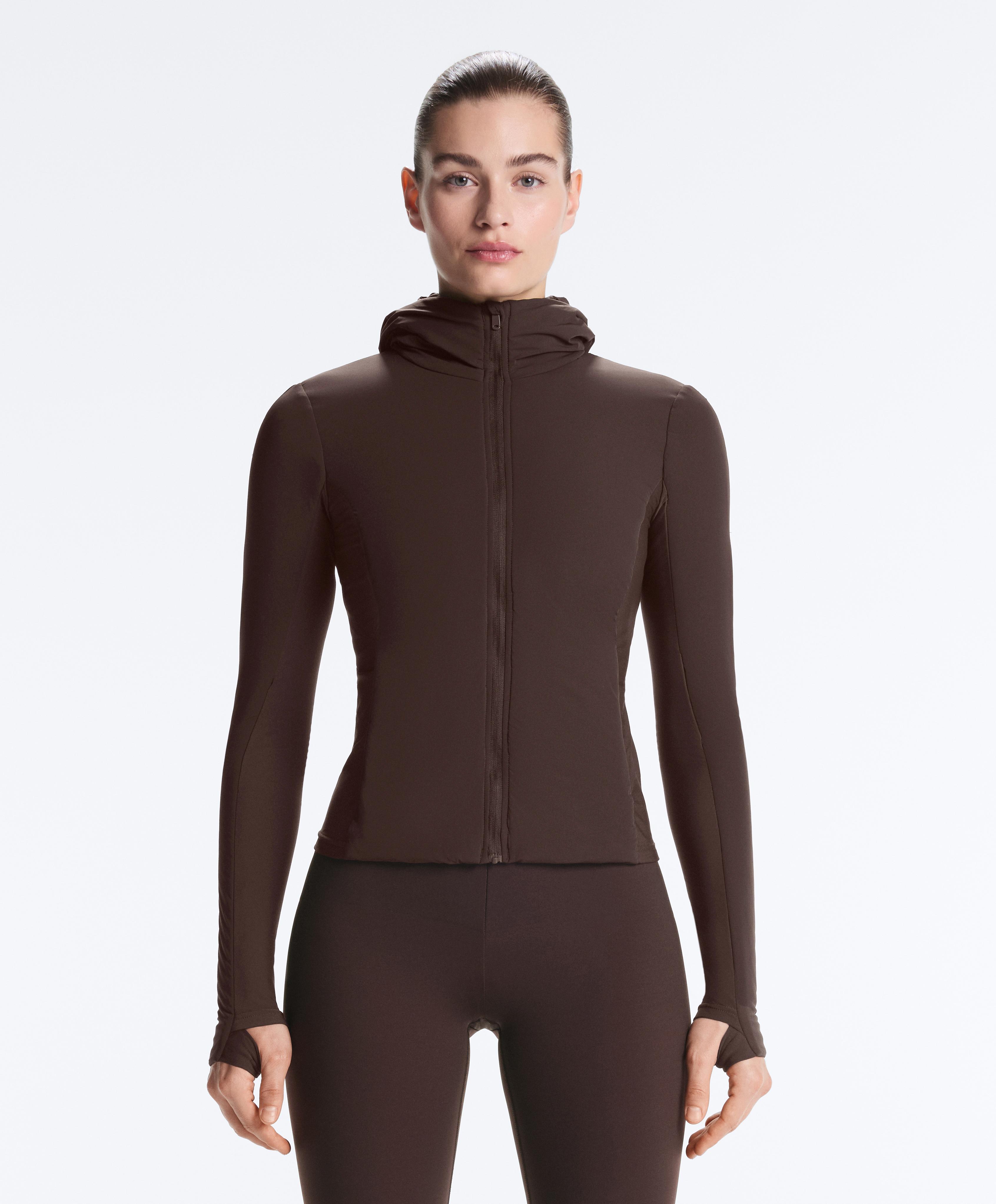FELLEX® Volcanic technical padded jacket — Dark chocolate