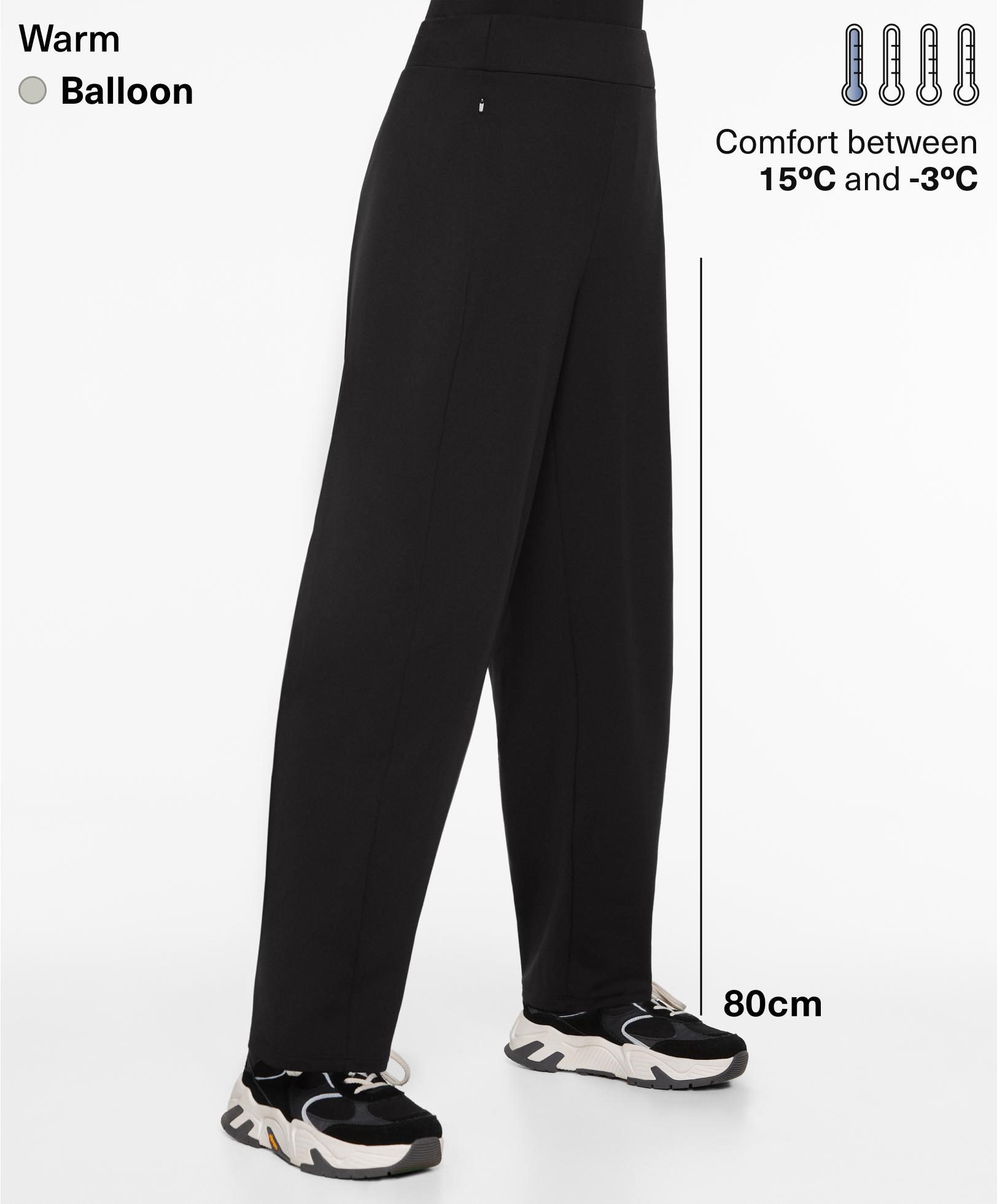 Warm balloon trousers - Sale