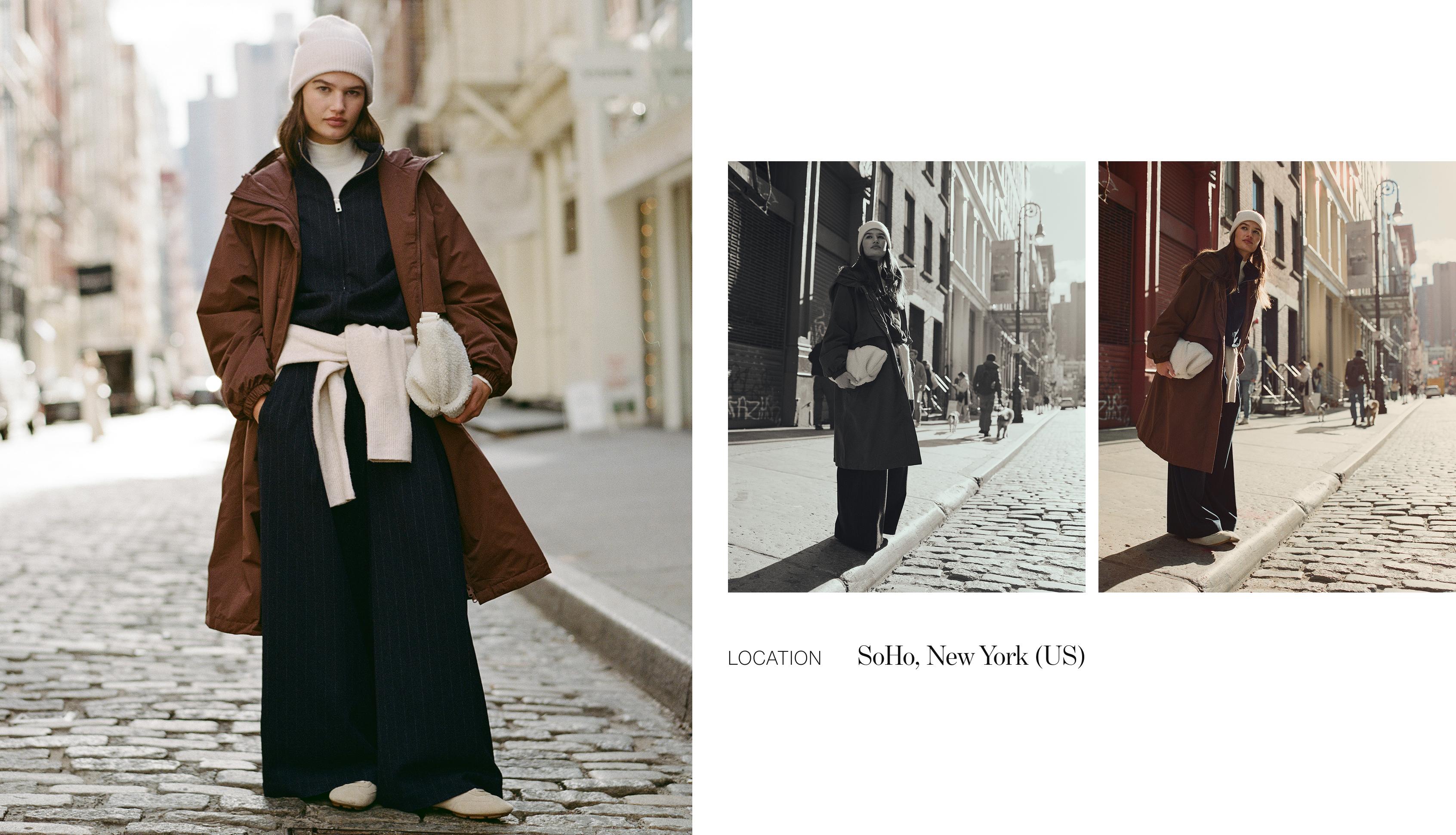 Pinstripe structured wide-leg trousers Pinstripe structured wide-leg trousers