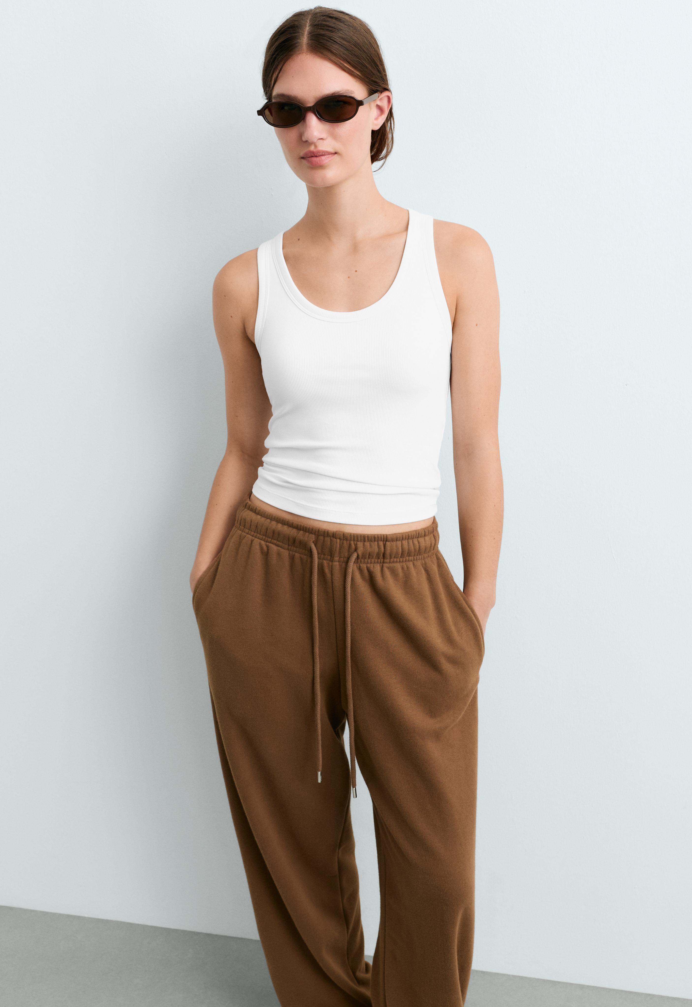 Rib modal blend tank top