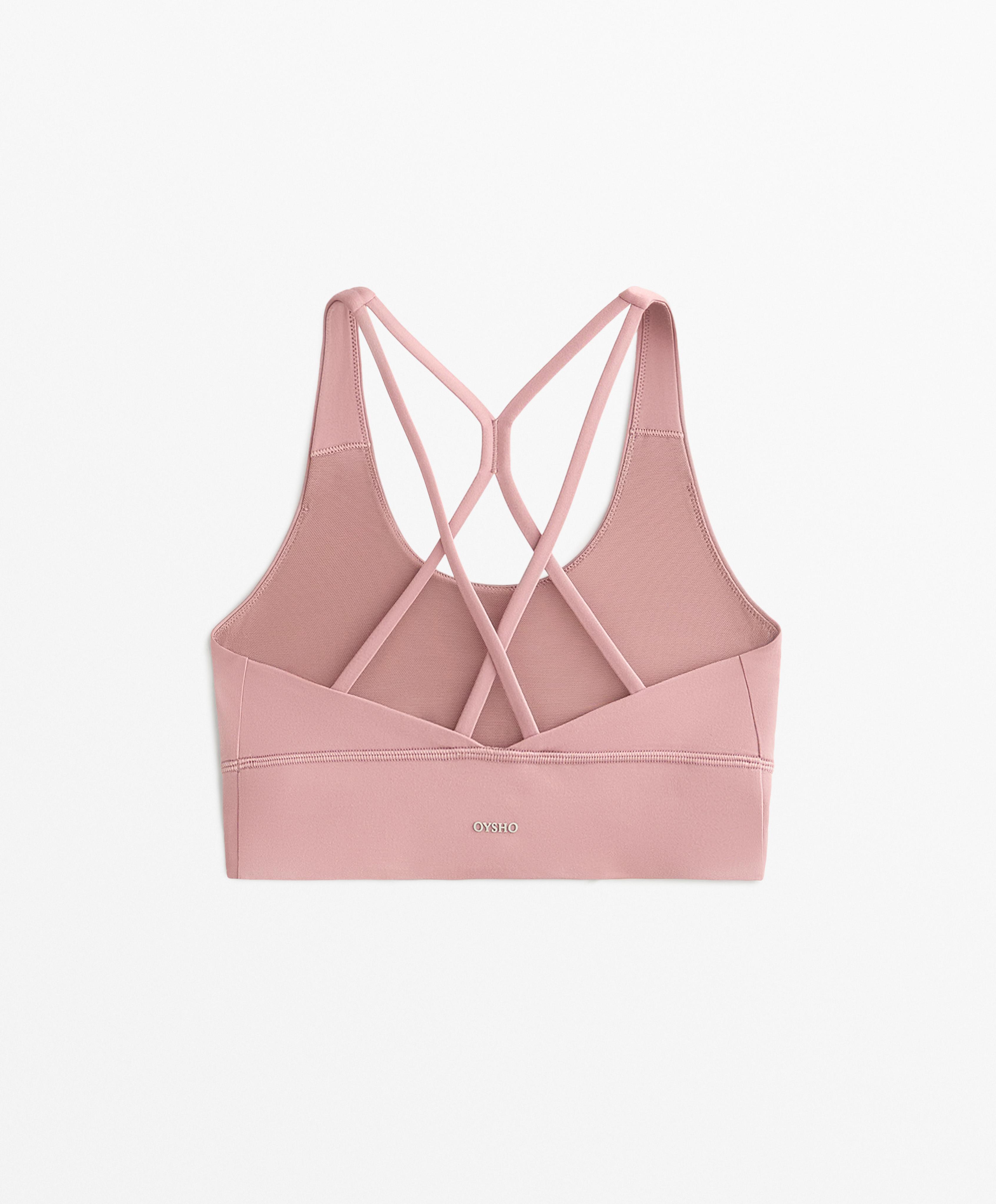 Medium-support comfortlux sports bra with cups
