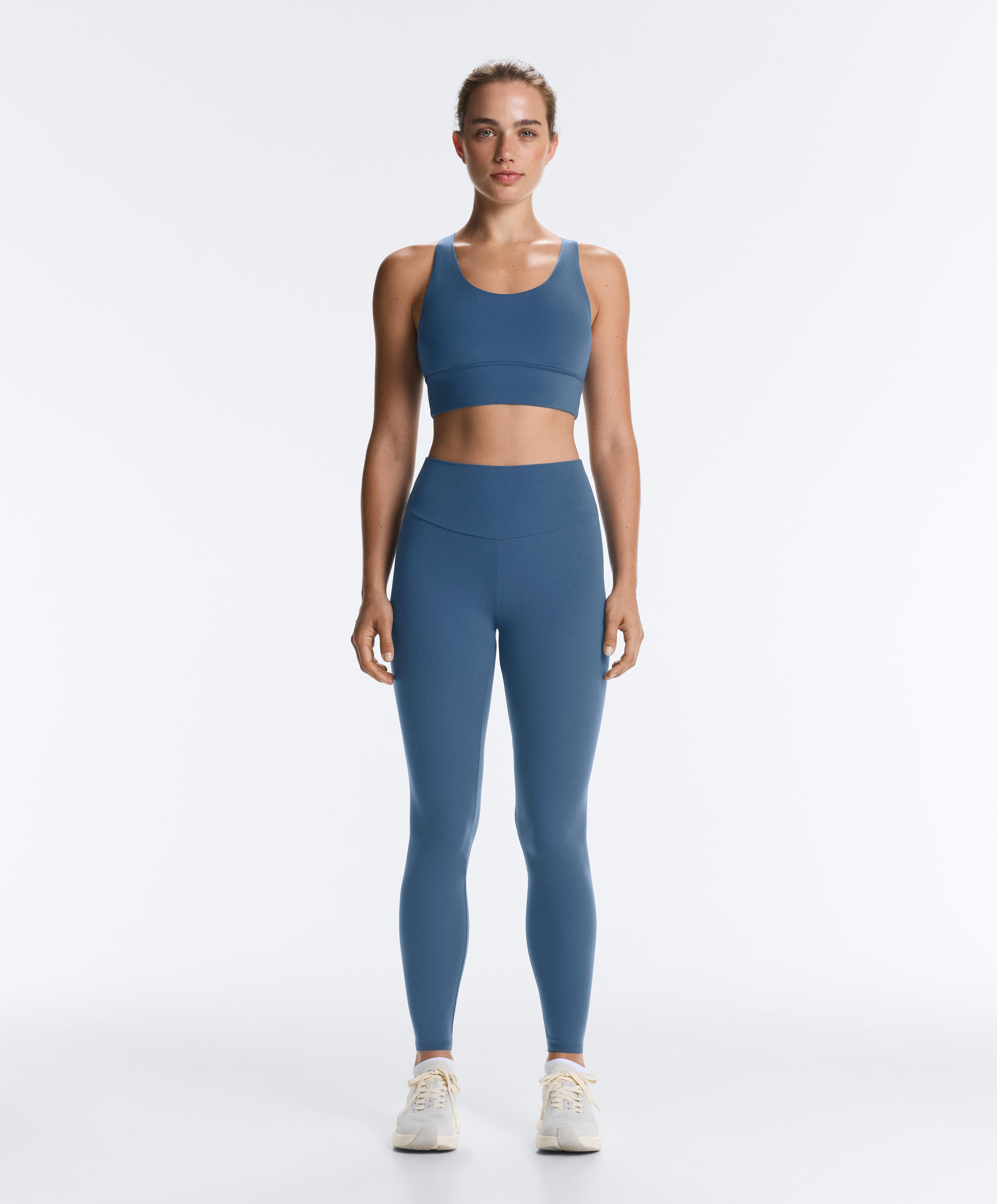 Comfortlux high-waisted ankle-length leggings