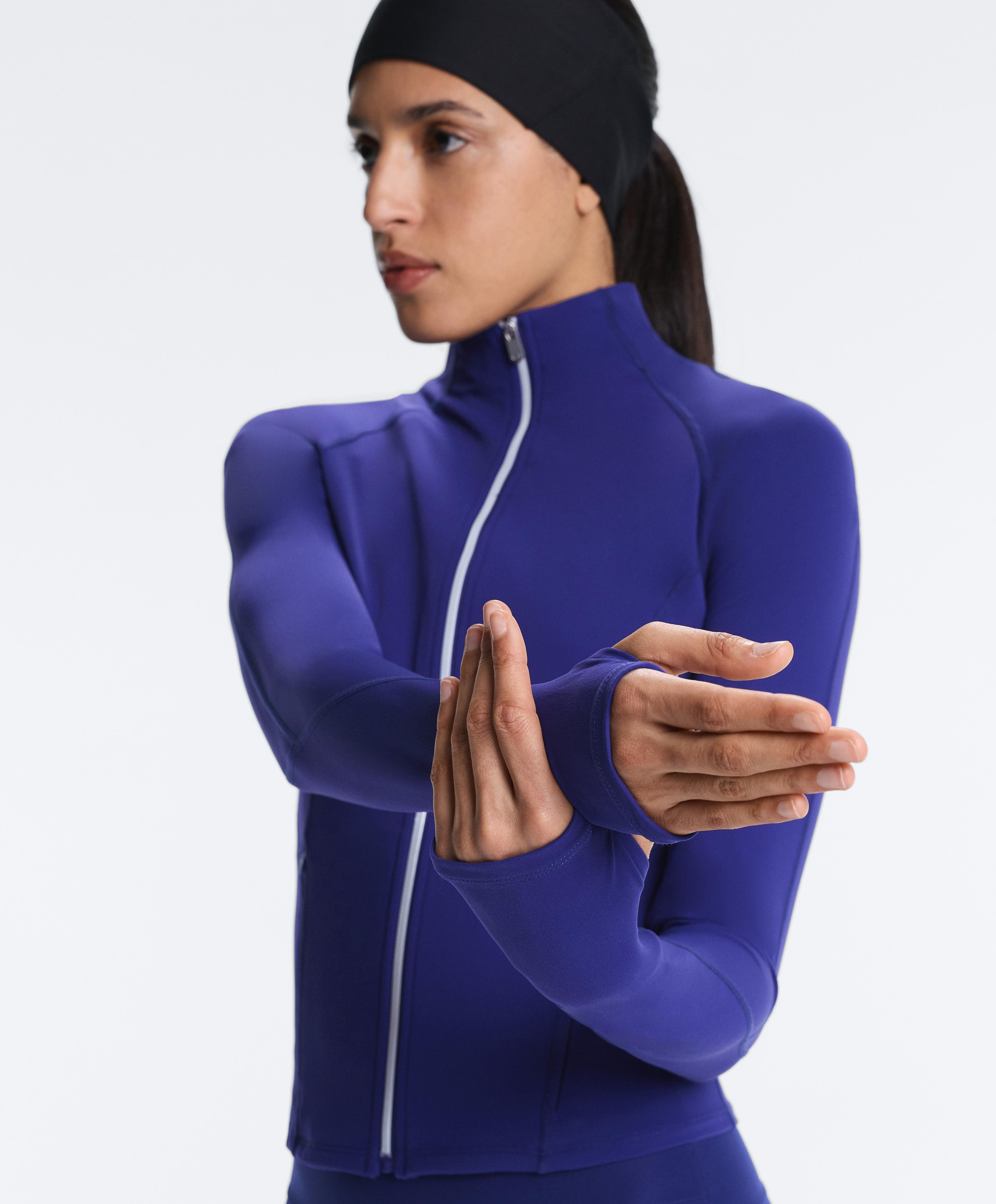 Light warm technical jacket — COBALT