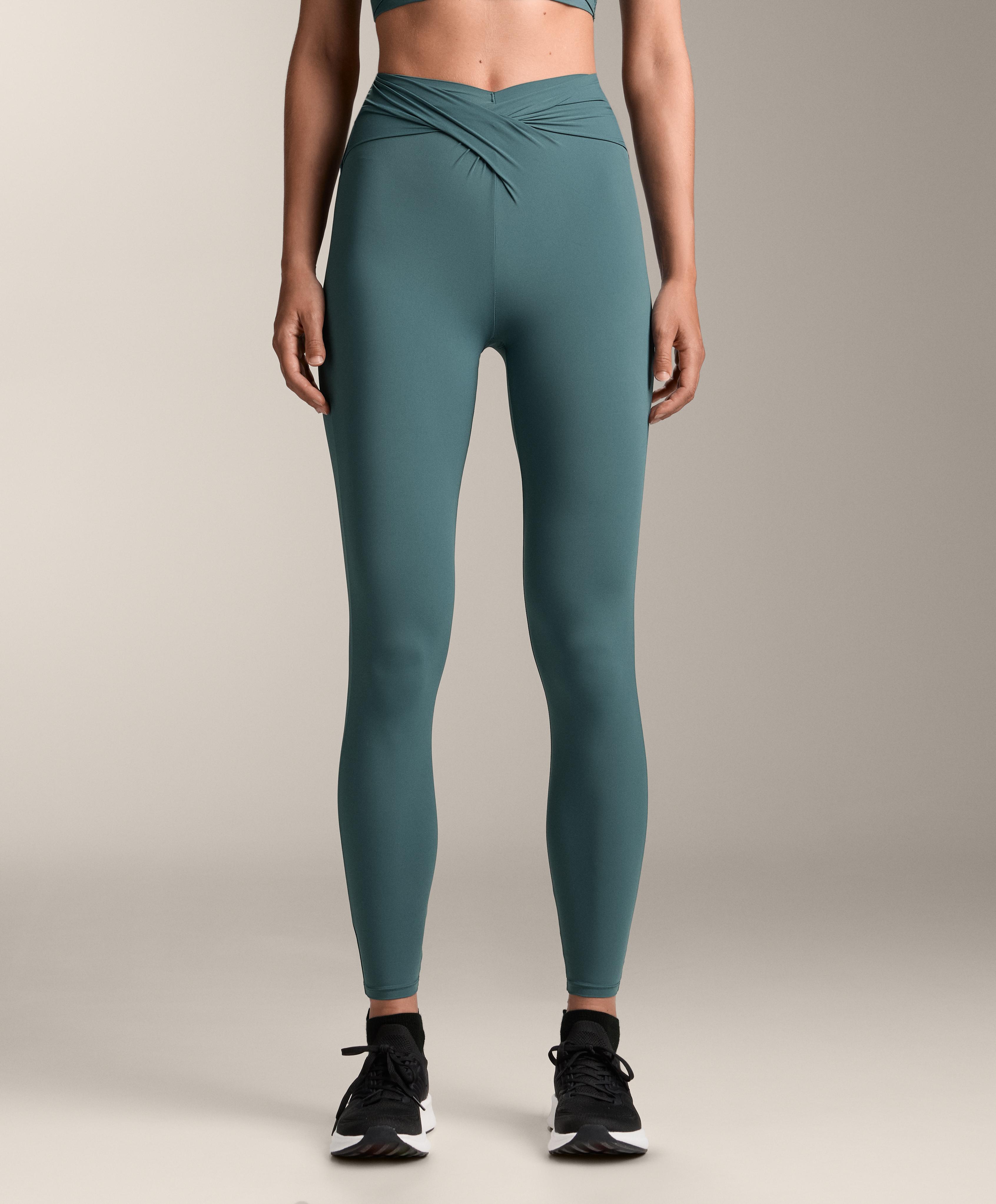 Leggings tobilleros Light Touch drapeado corte V - Rebajas Leggings tobilleros Light Touch drapeado corte V - Rebajas