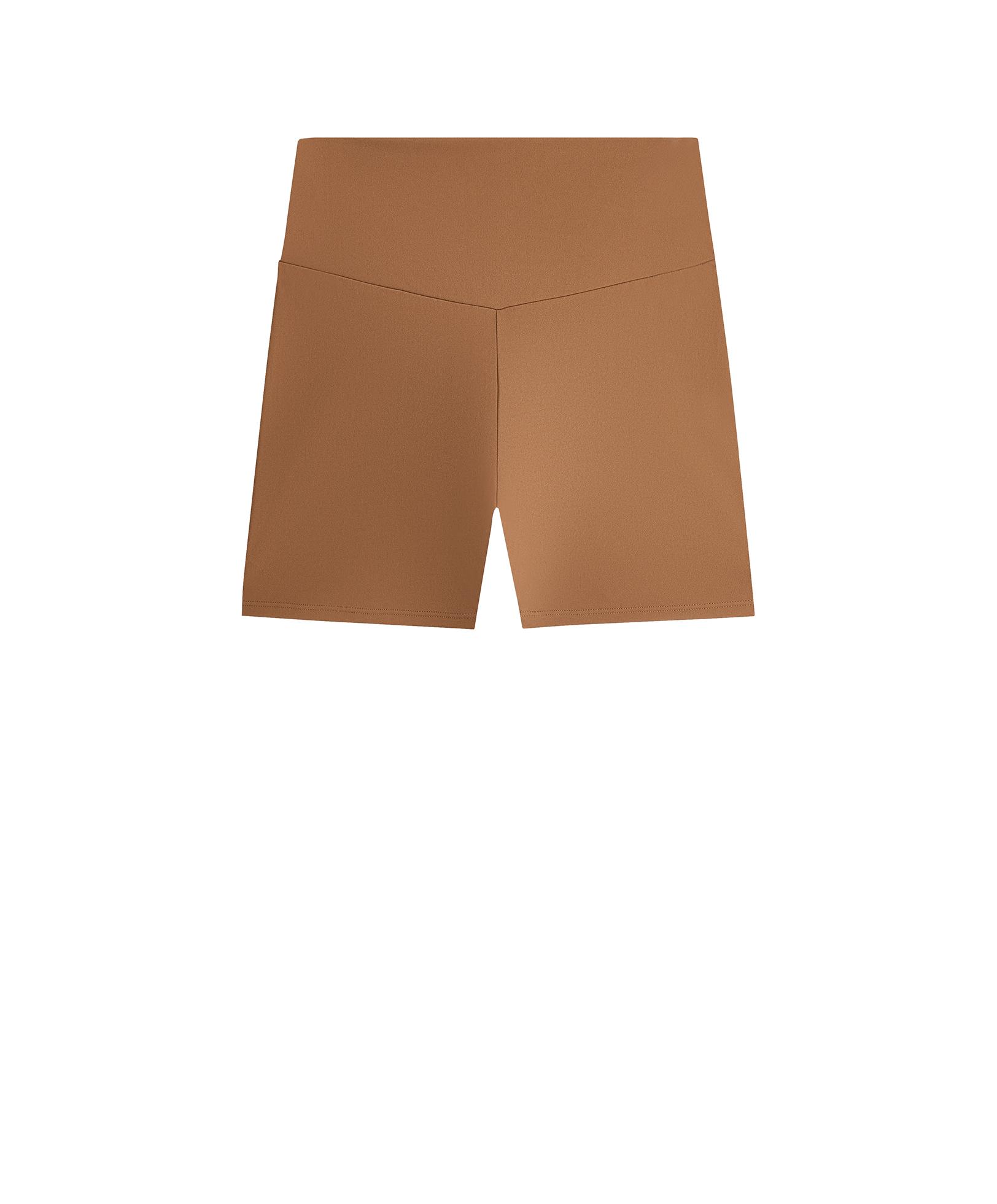 Comfortlux high-waisted 10cm hot pants — TOFFEE