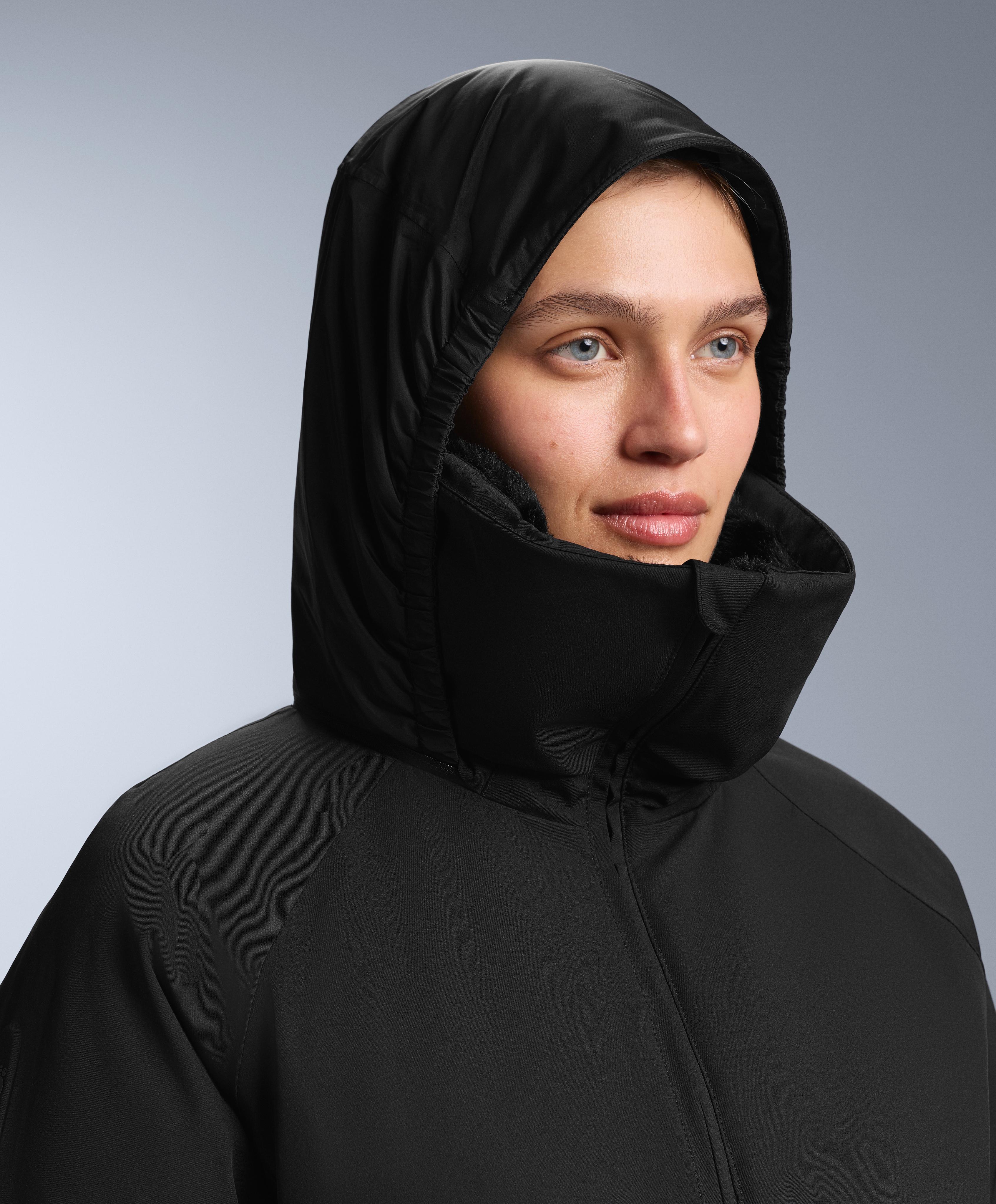 Primaloft® SKI waterproof padded jacket — BLACK