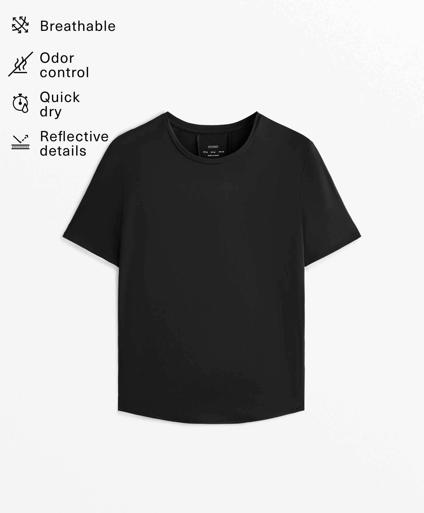 Short-sleeved technical T-shirt