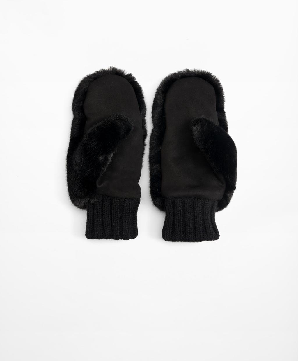 Faux-fur mittens | OYSHO Ελλάδα