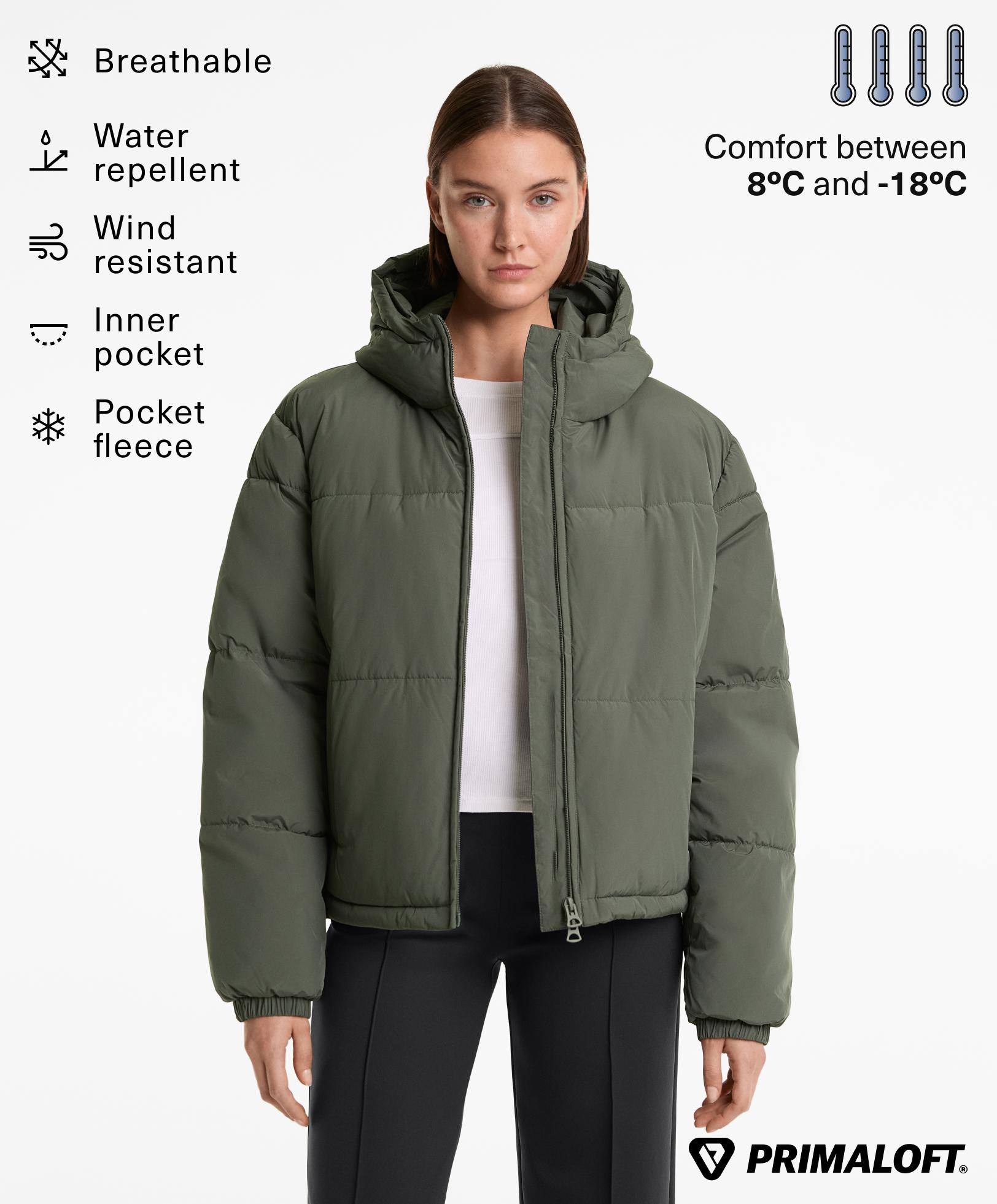 جاكيت مقصوص مبطن Primaloft® صادٍ للماء - تخفيضات