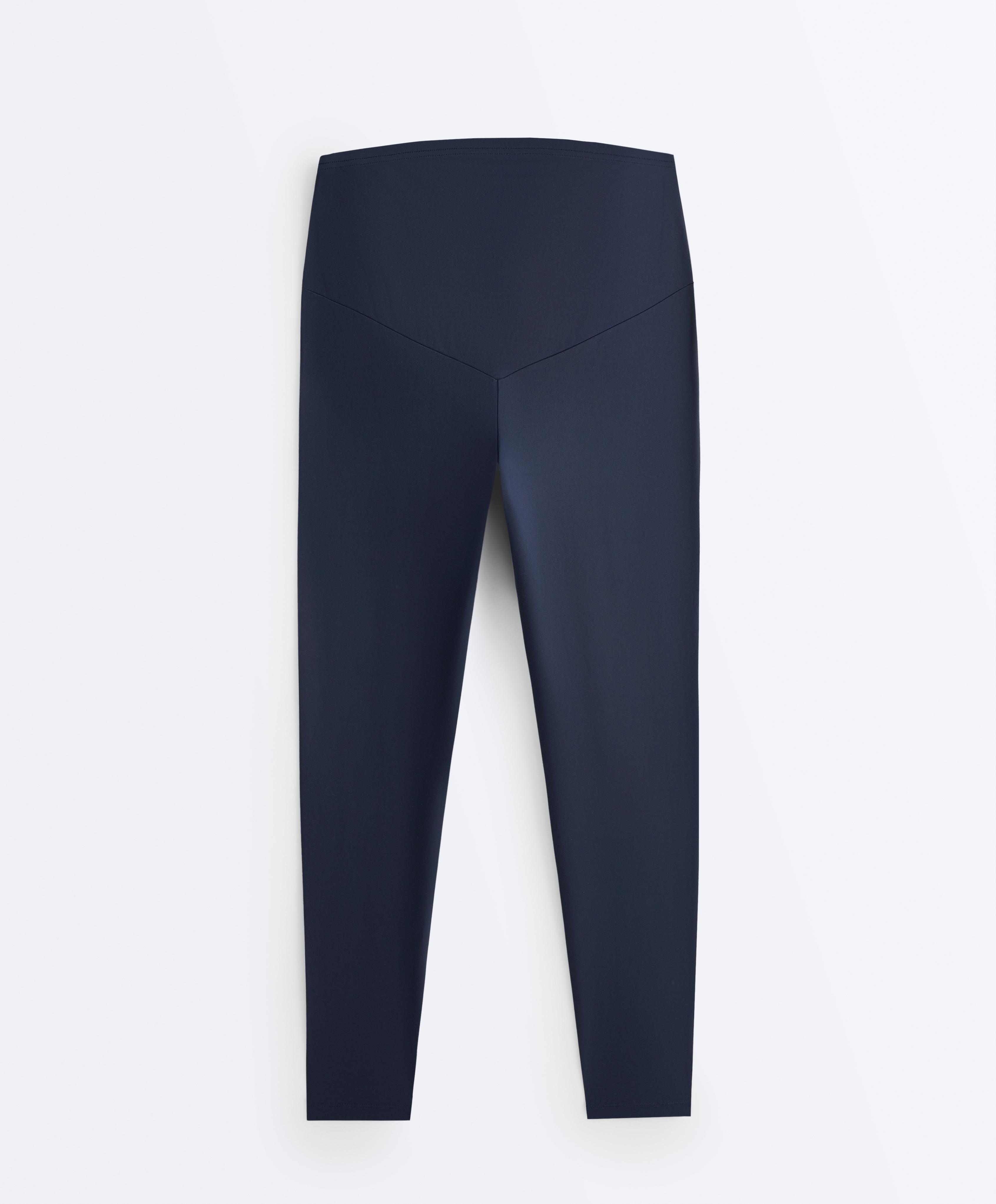 Comfortlux maternity leggings — NAVY BLUE
