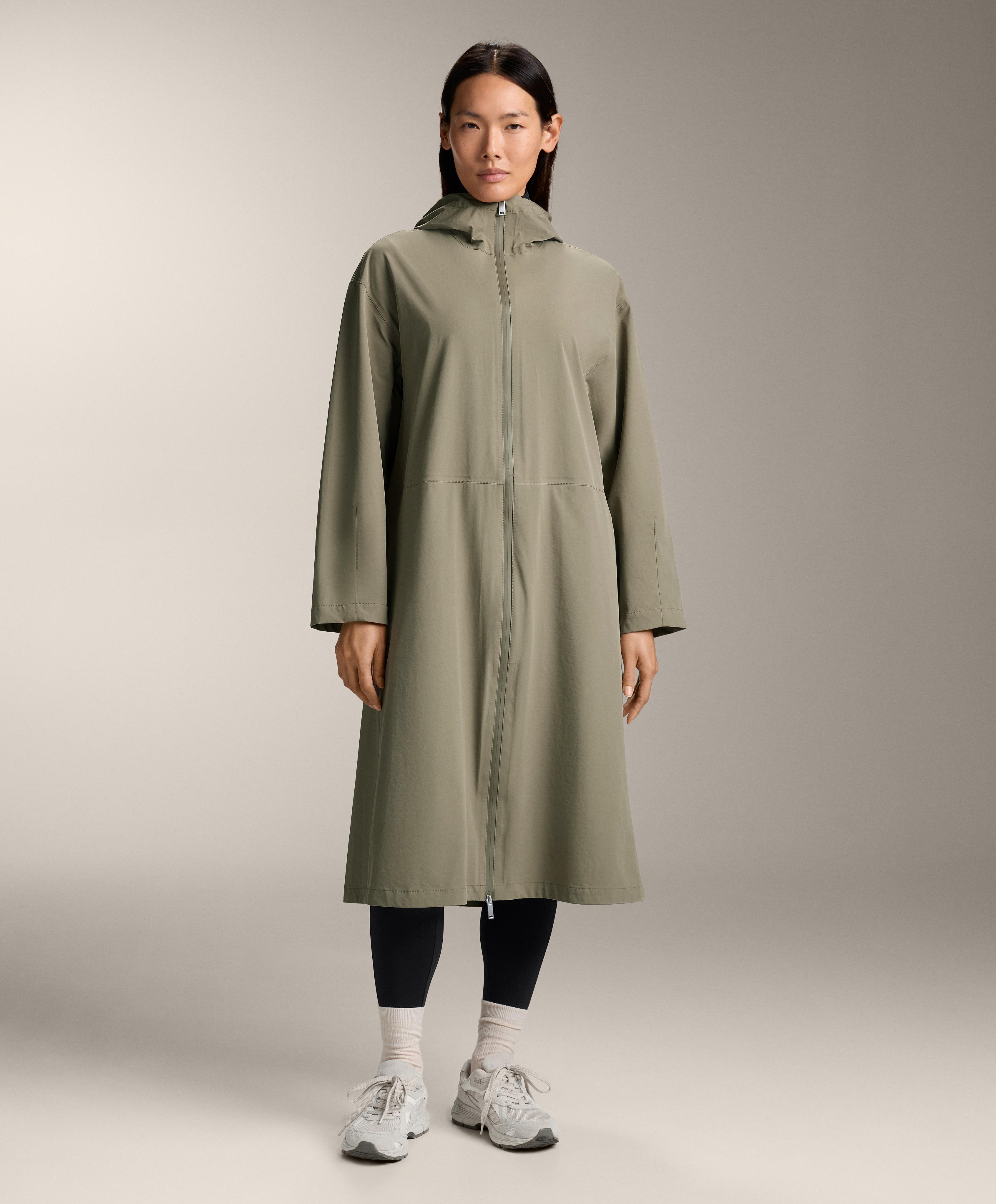 10K waterproof extra-lightweight long jacket 10K waterproof extra-lightweight long jacket