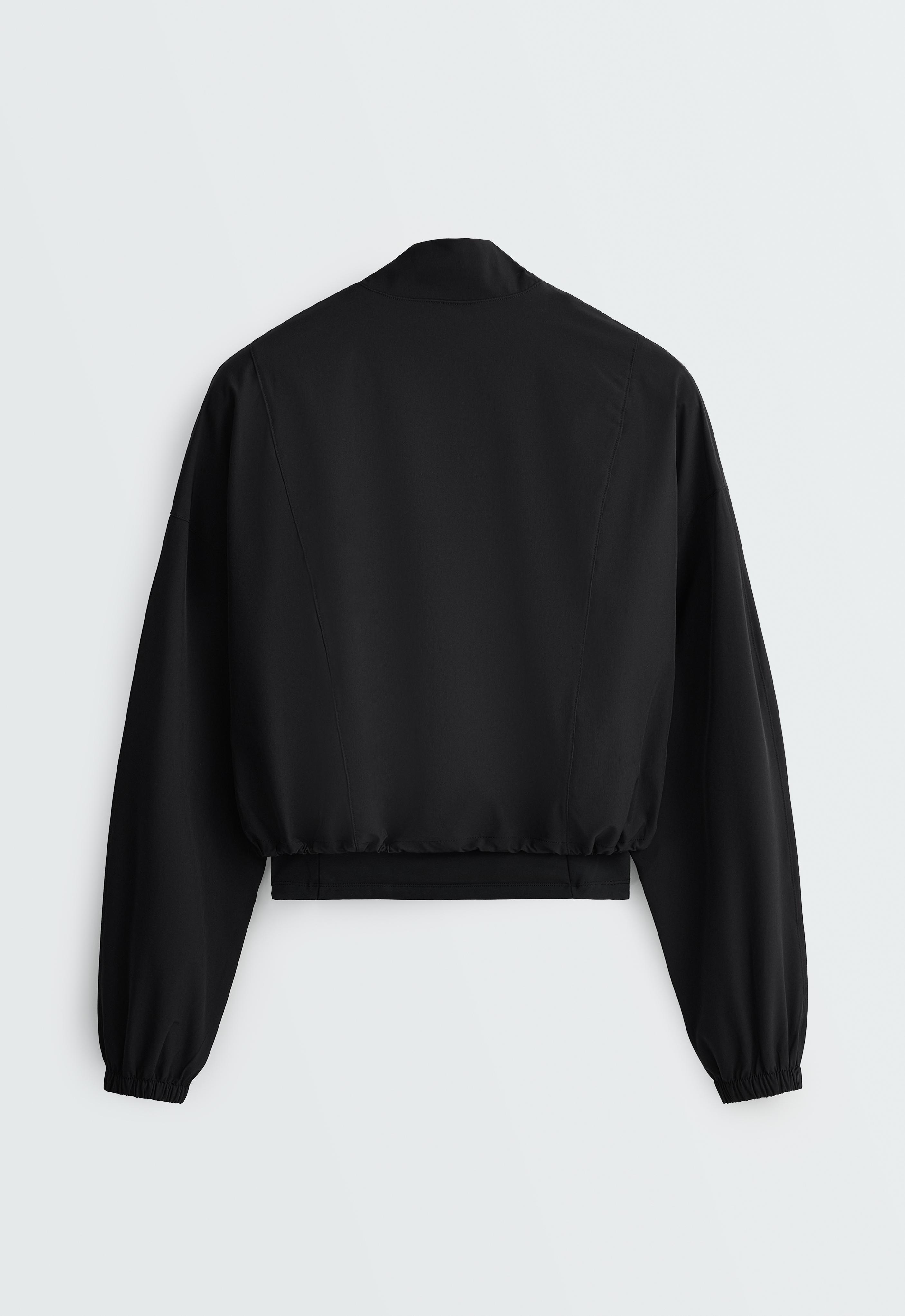 Double stretch technical jacket — BLACK