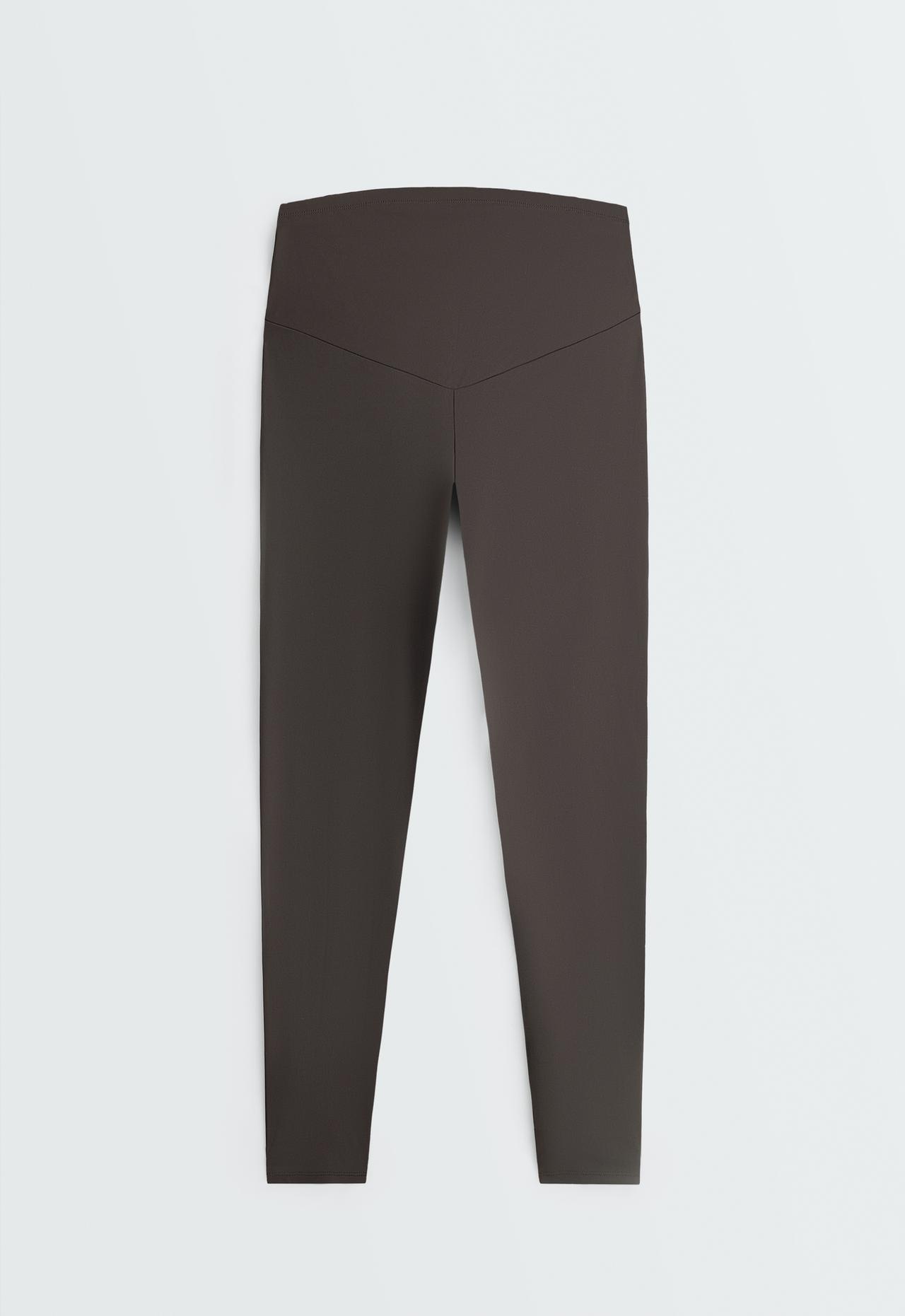 Comfortlux maternity leggings — DARK GREY