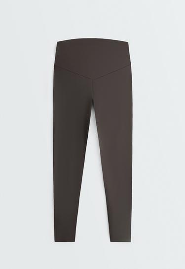 Comfortlux maternity leggings — DARK GREY 7