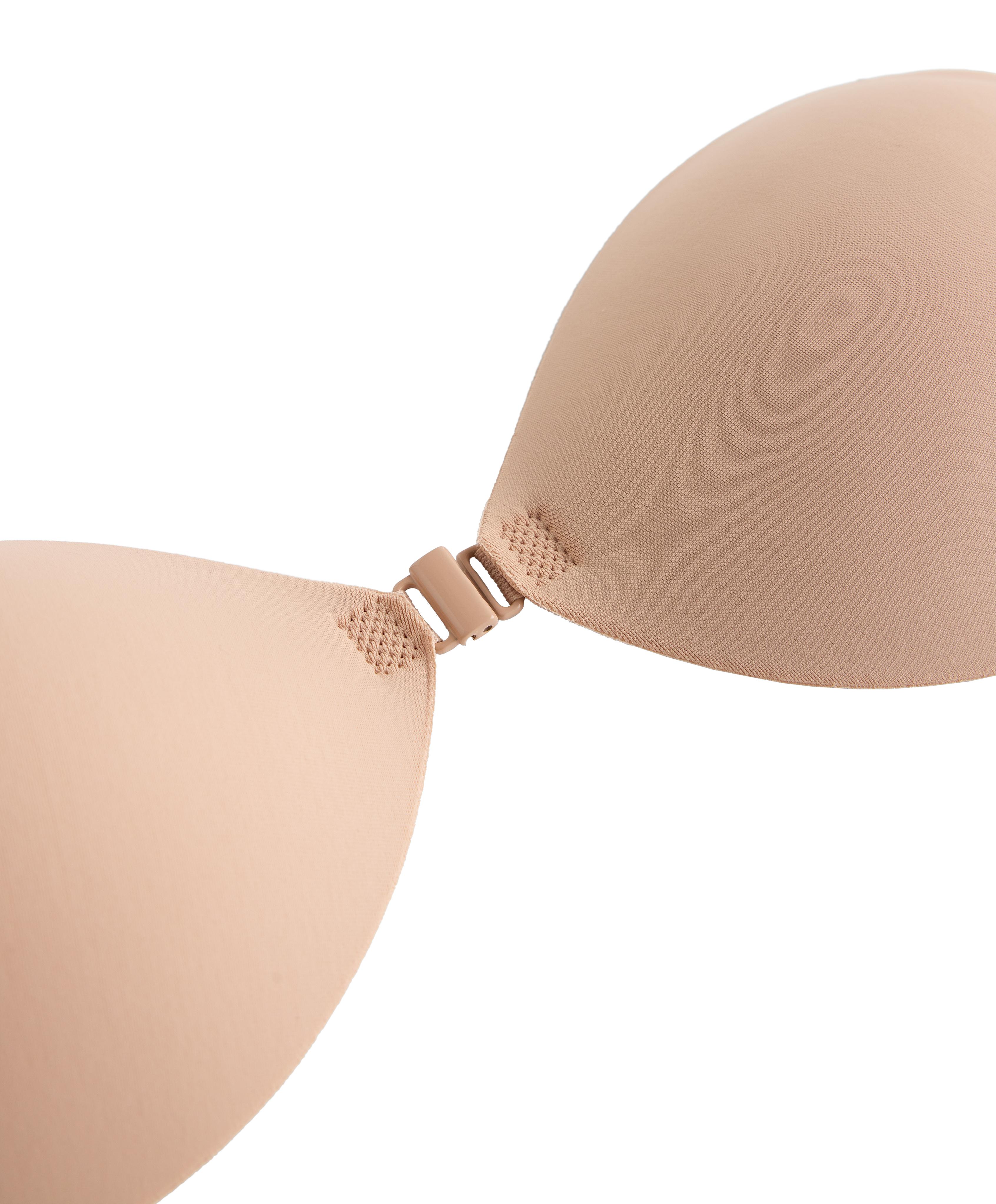 Adhesive fabric cups — BEIGE