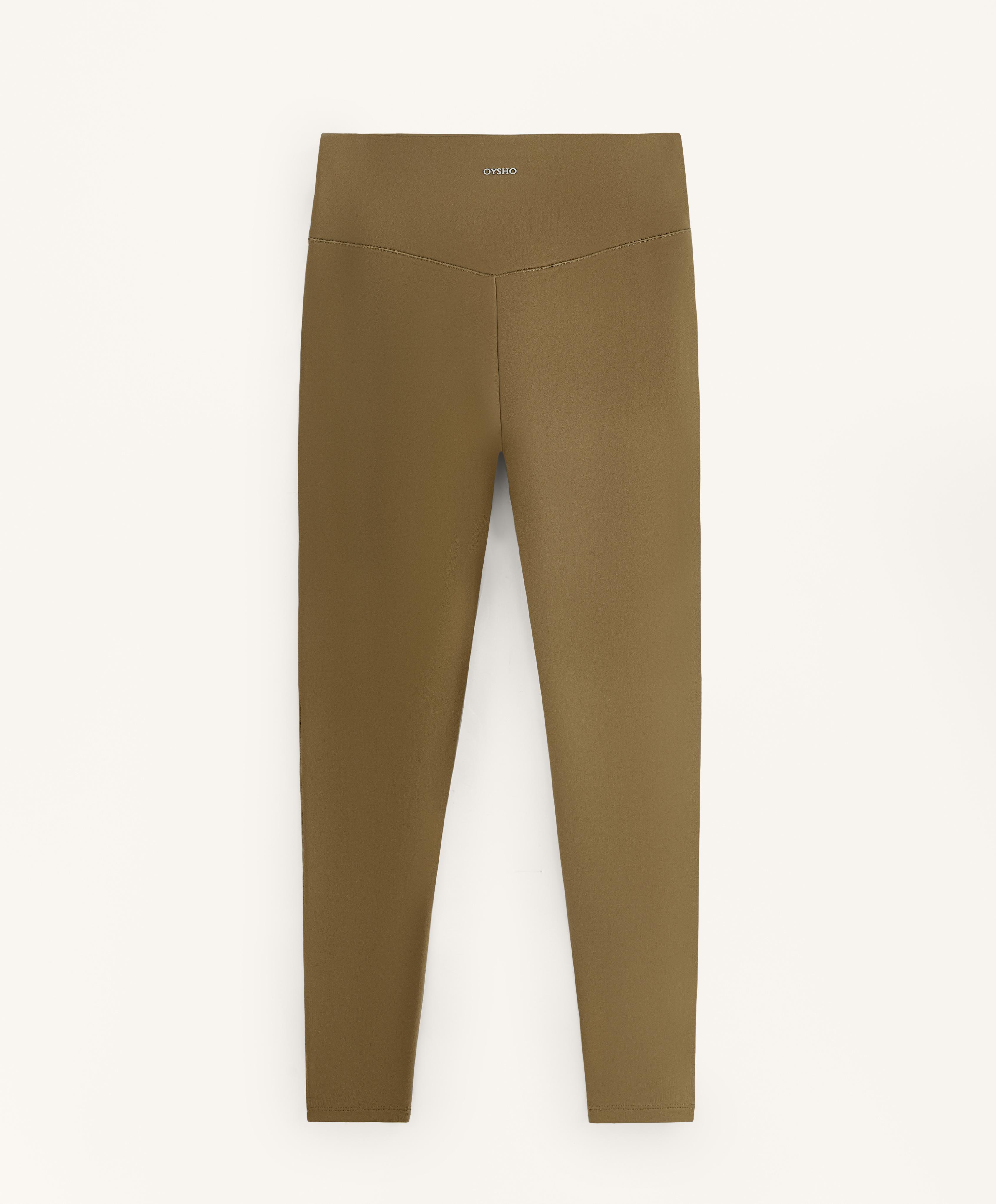 Evermove high-rise ankle-length leggings — OLIVE GREEN