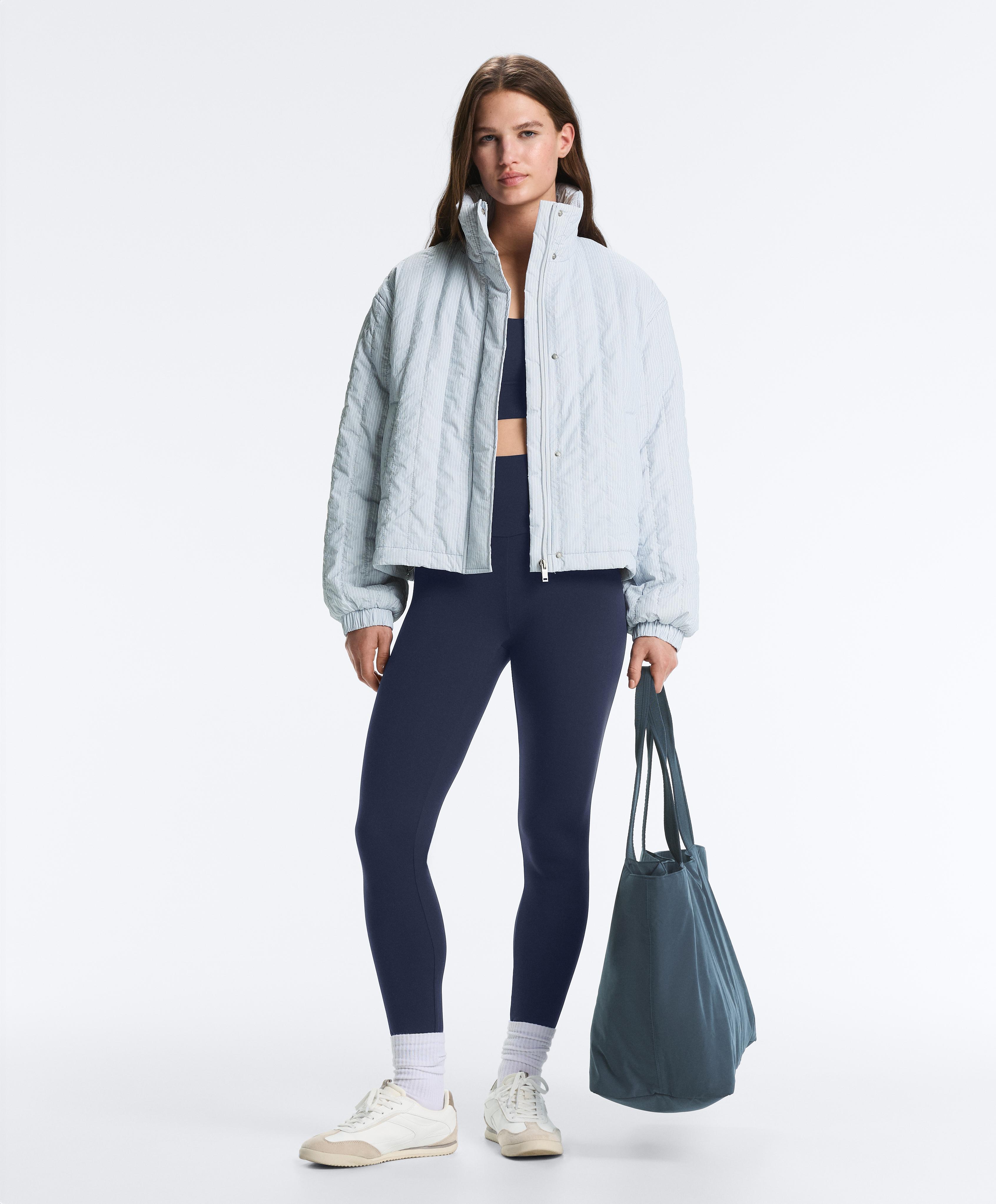 FELLEX® AEROGEL short padded jacket — BLUE-GREY