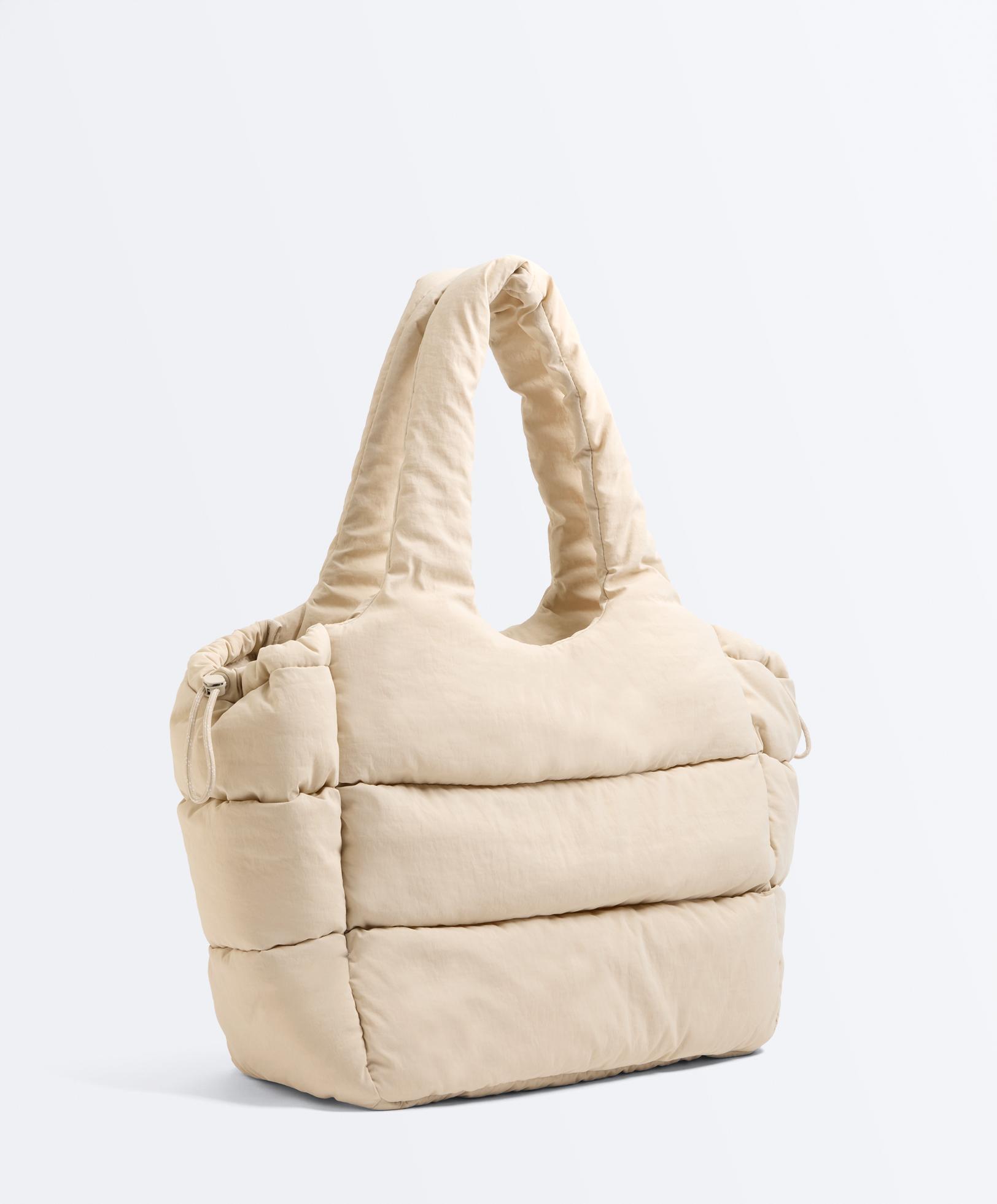 Sac shopper matelassé