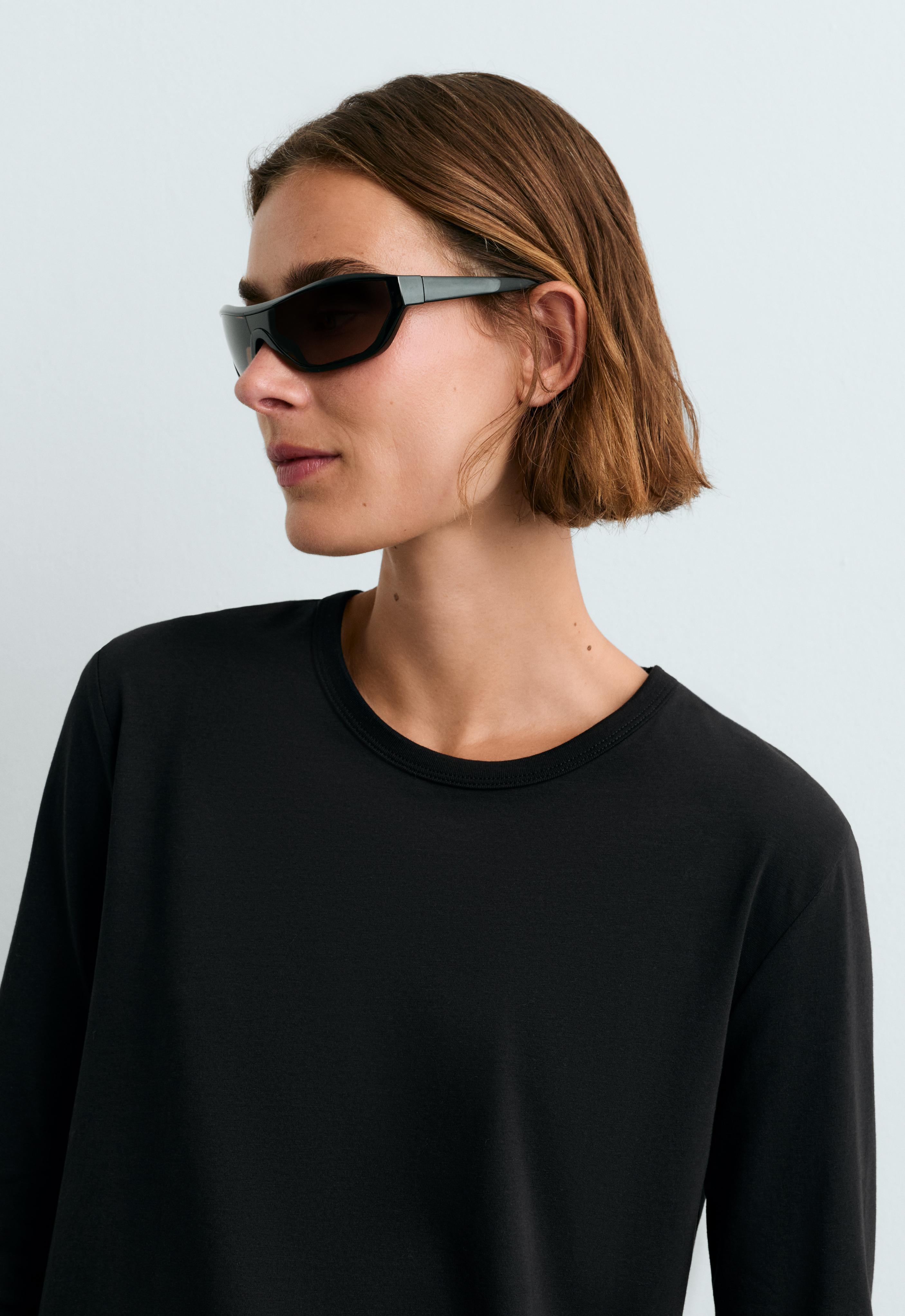 Shirt mit regulärem Fit, langen Ärmeln und Baumwolle Shirt mit regulärem Fit, langen Ärmeln und Baumwolle