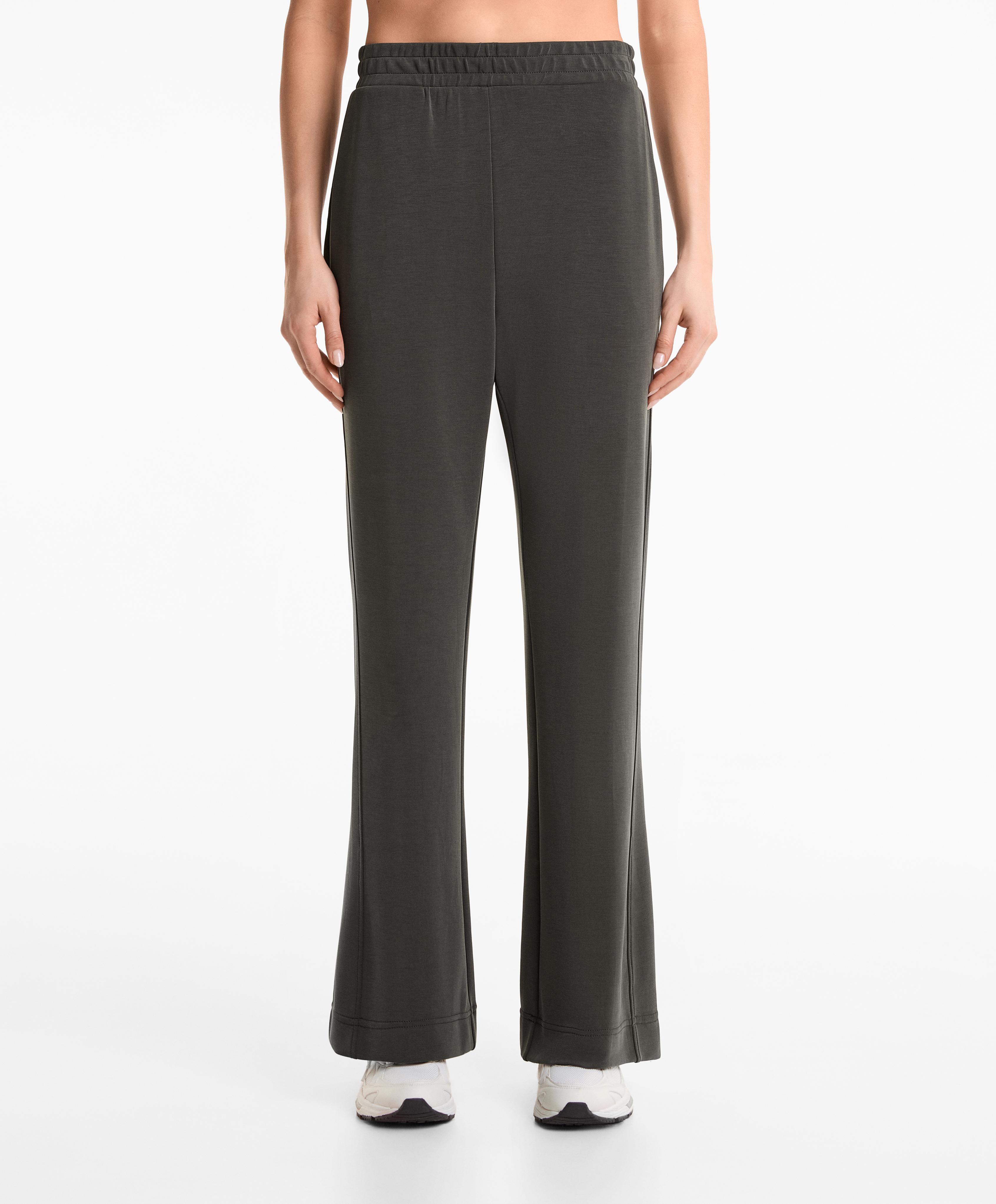 Pantalon flare avec modal Pantalon flare avec modal