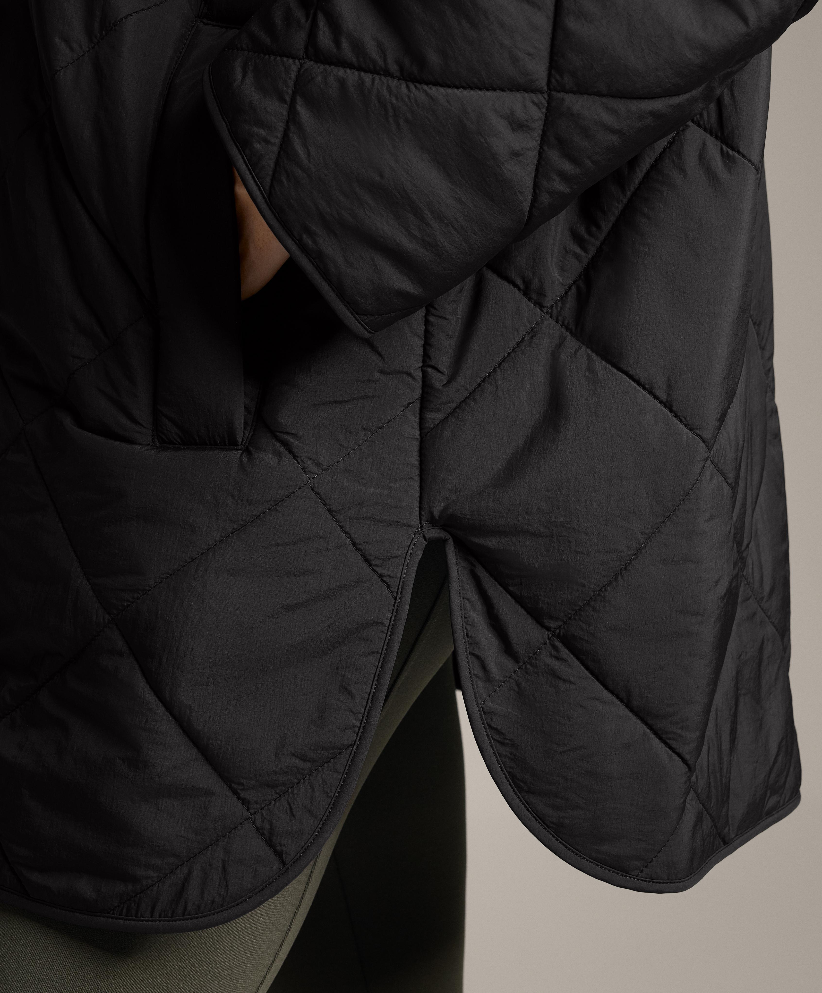 Water-repellent FELLEX® AEROGEL padded jacket — BLACK