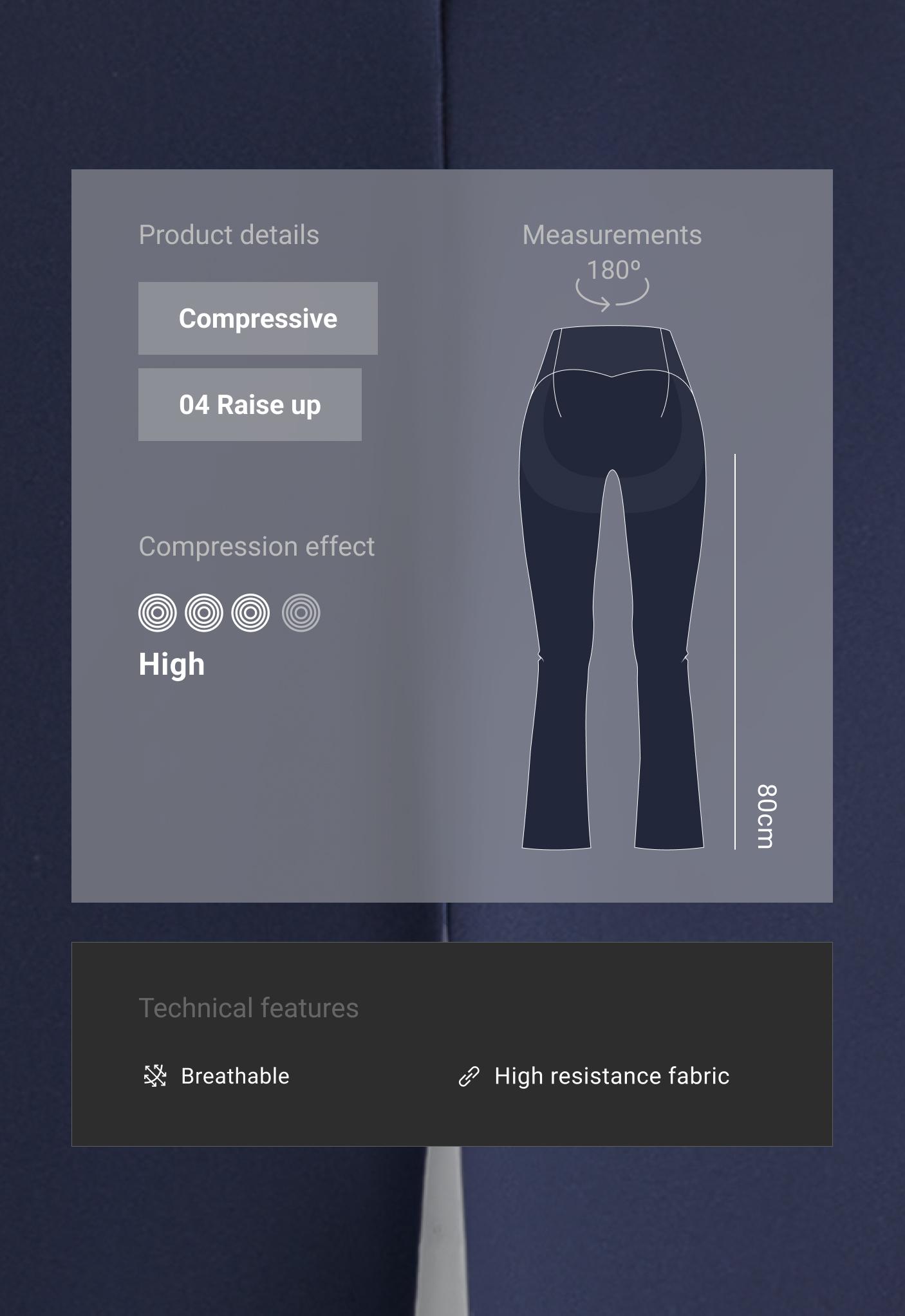 High-rise Compressive Raise Up flare trousers High-rise Compressive Raise Up flare trousers
