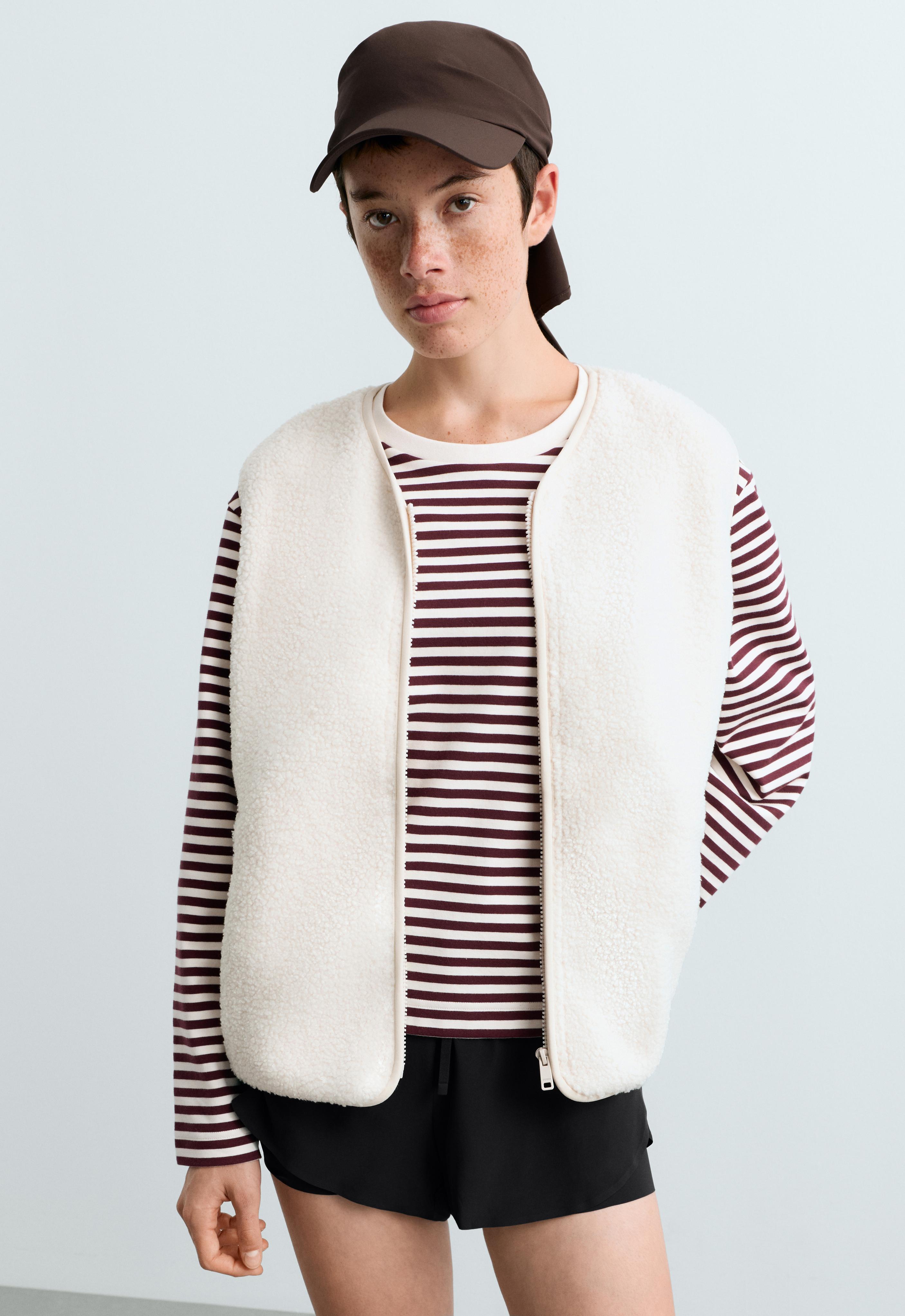 Teddy gilet met rits Teddy gilet met rits