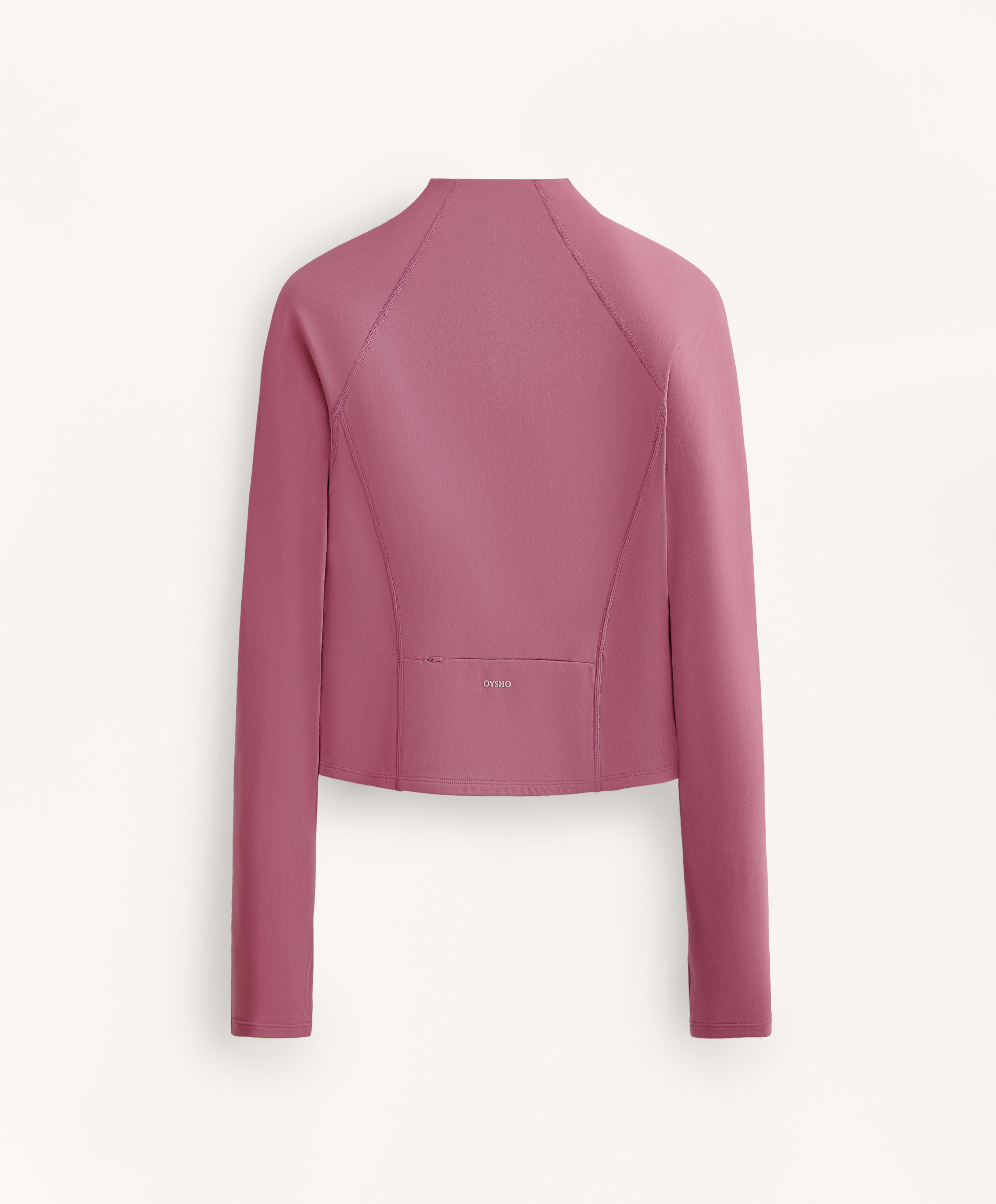 Light warm technical jacket with seams Light warm technical jacket with seams