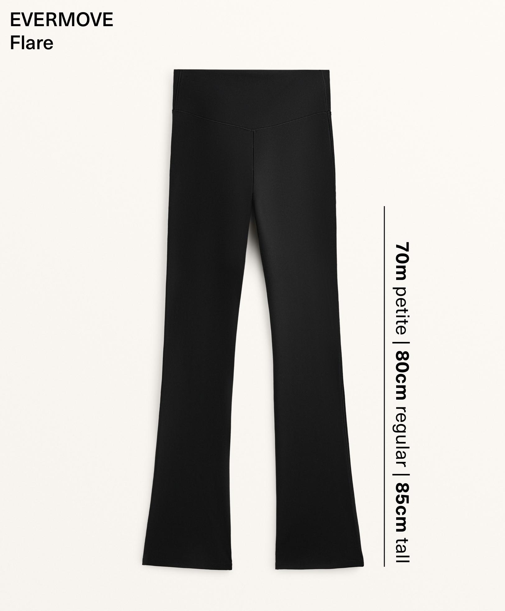 Evermove high rise flare trousers