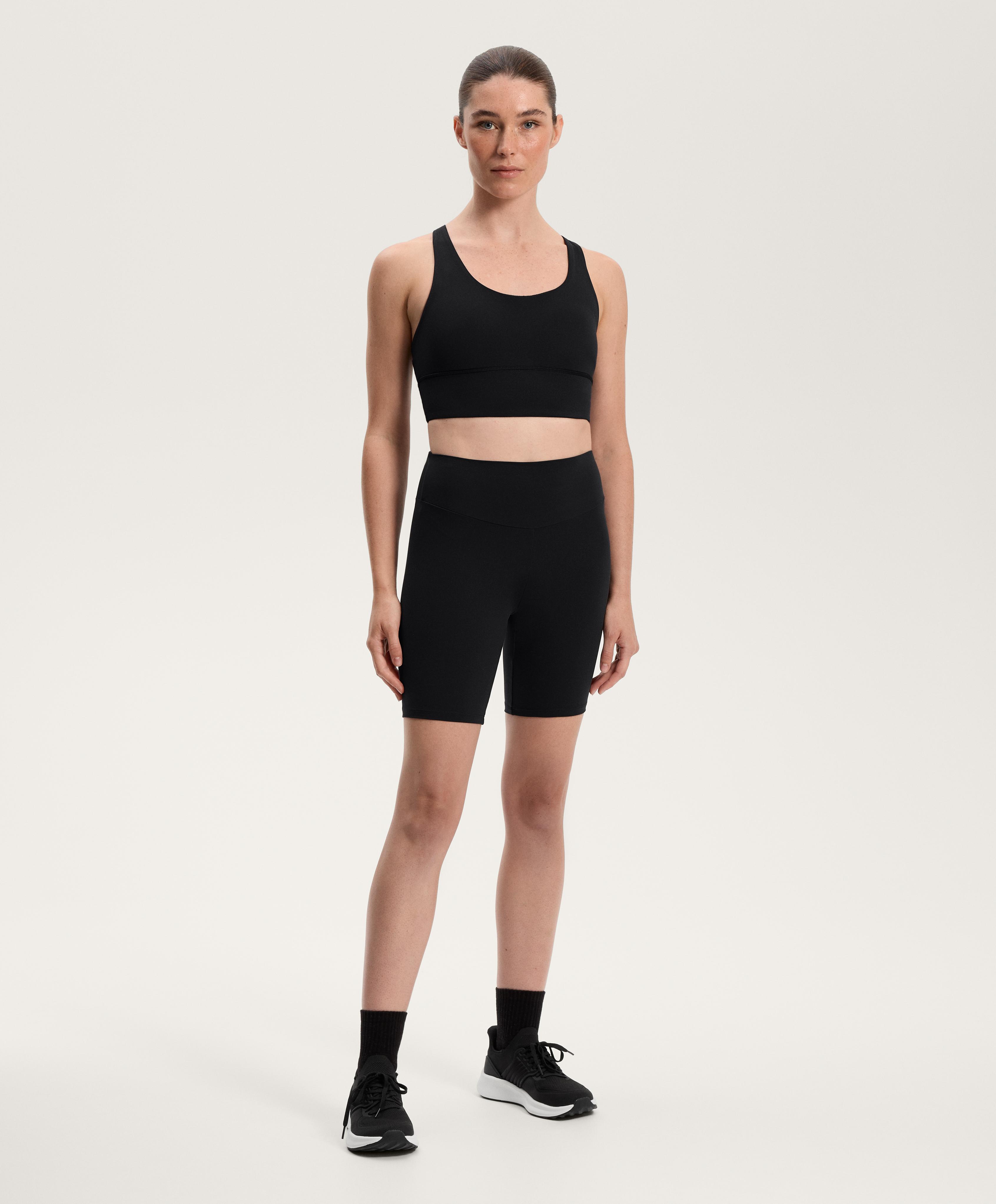 Total look comfortlux biker 20cm μαύρο με σουτιέν