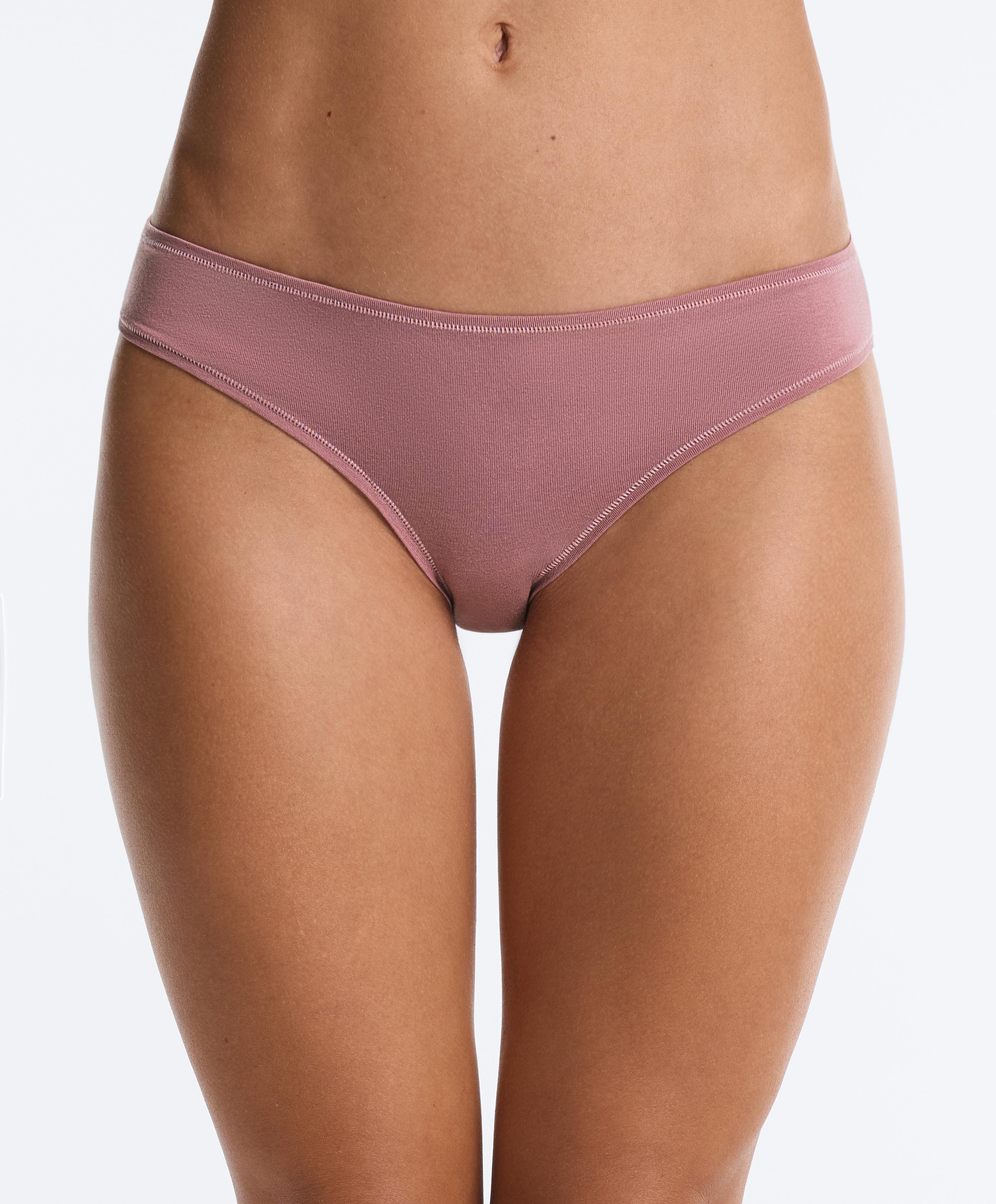 5 cotton blend classic briefs — PASTEL PINK
