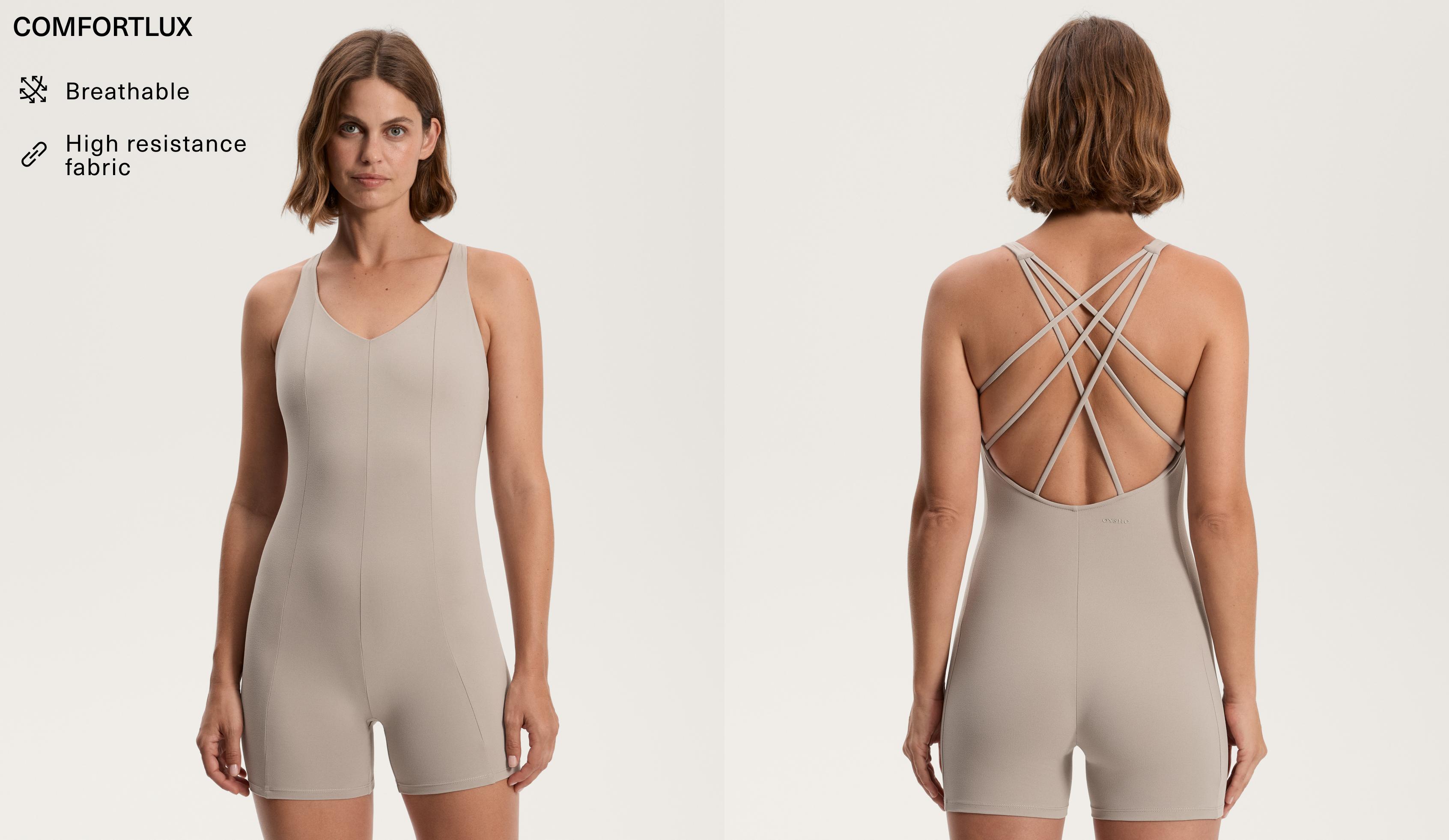 Comfortlux Strappy Short Jumpsuit Comfortlux Strappy Short Jumpsuit