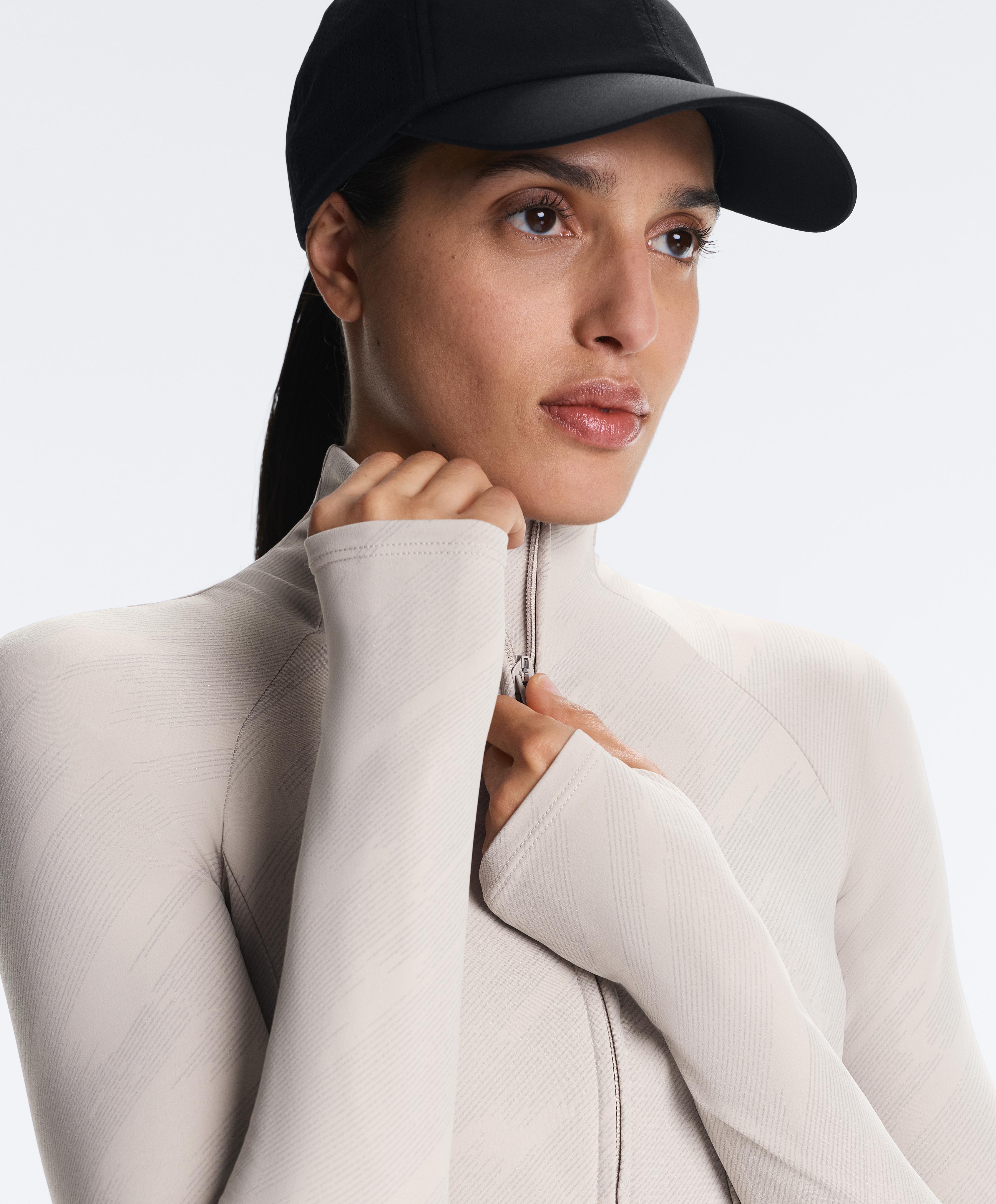Light warm reflective technical jacket — TAUPE
