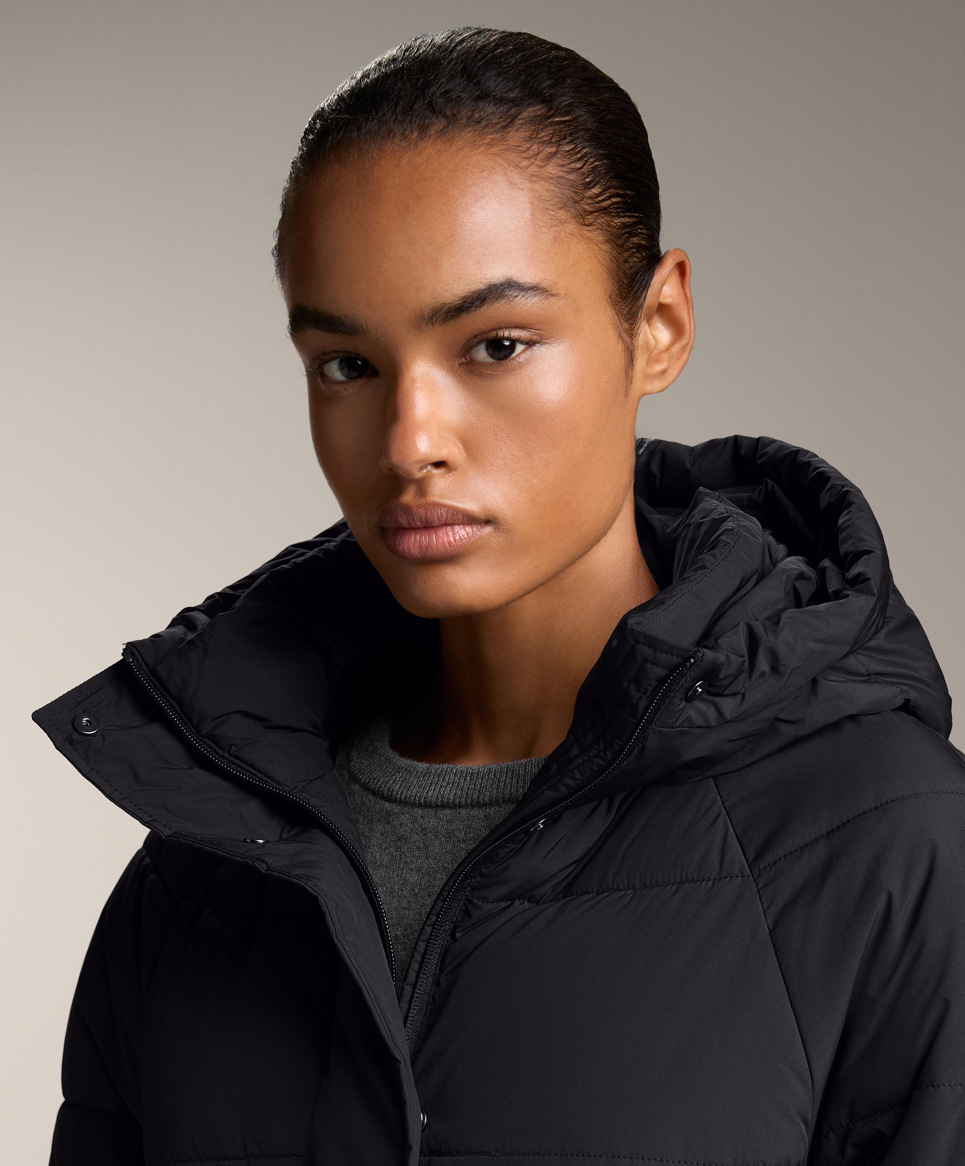 Primaloft® water-repellent padded jacket — BLACK