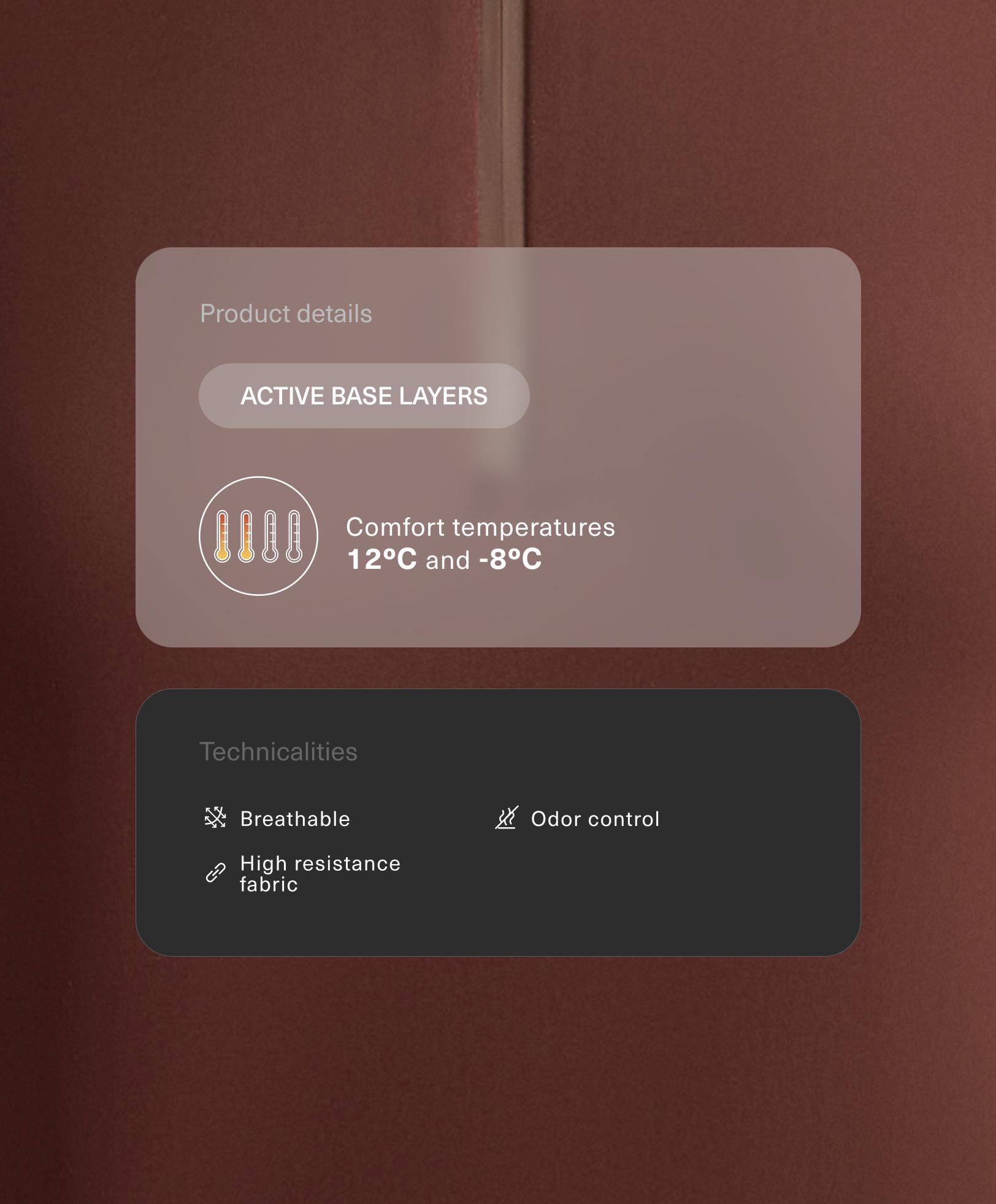 Thermal base layer half-zip top - Sale