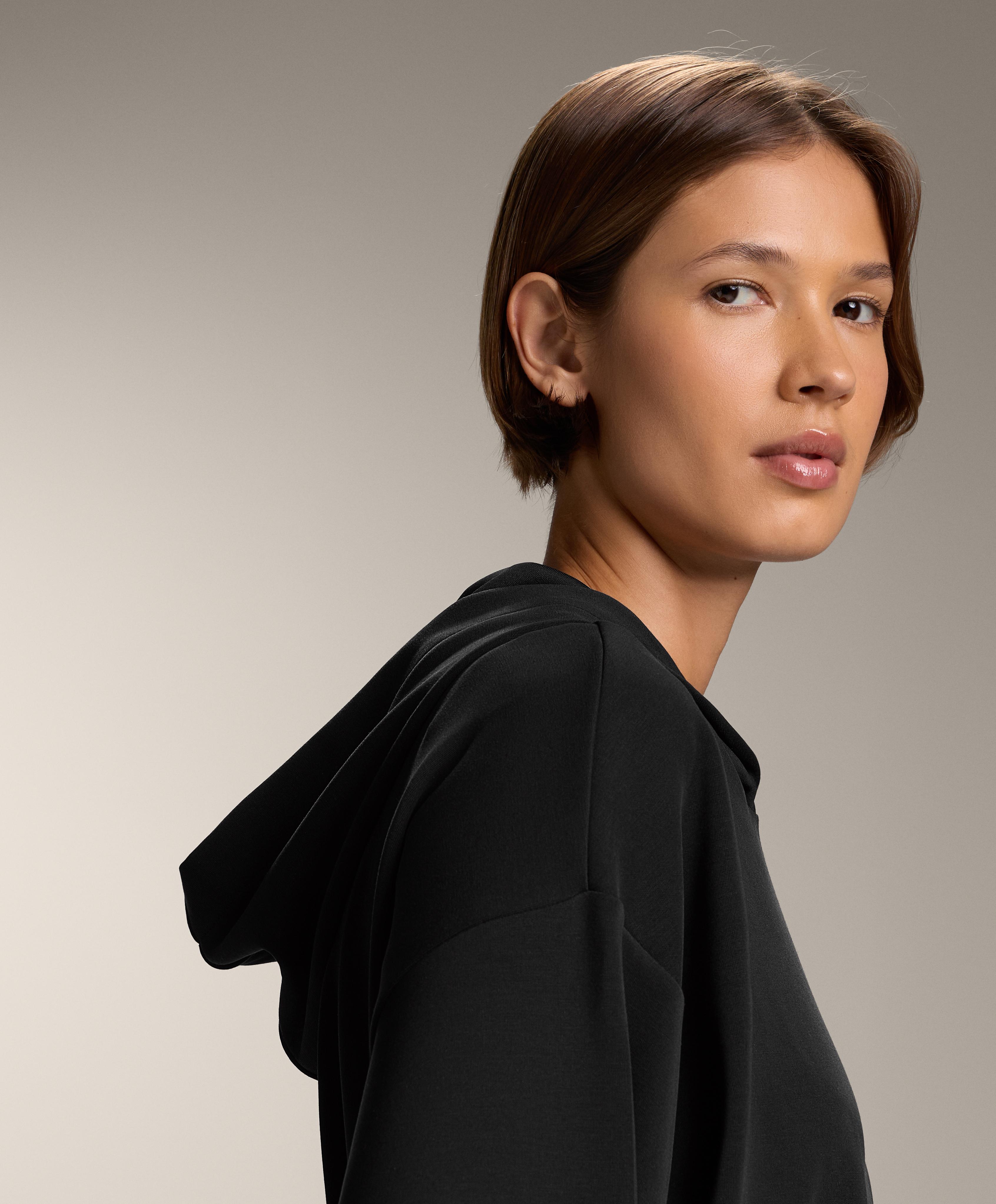 Soft touch modal hooded sweatshirt - Sale