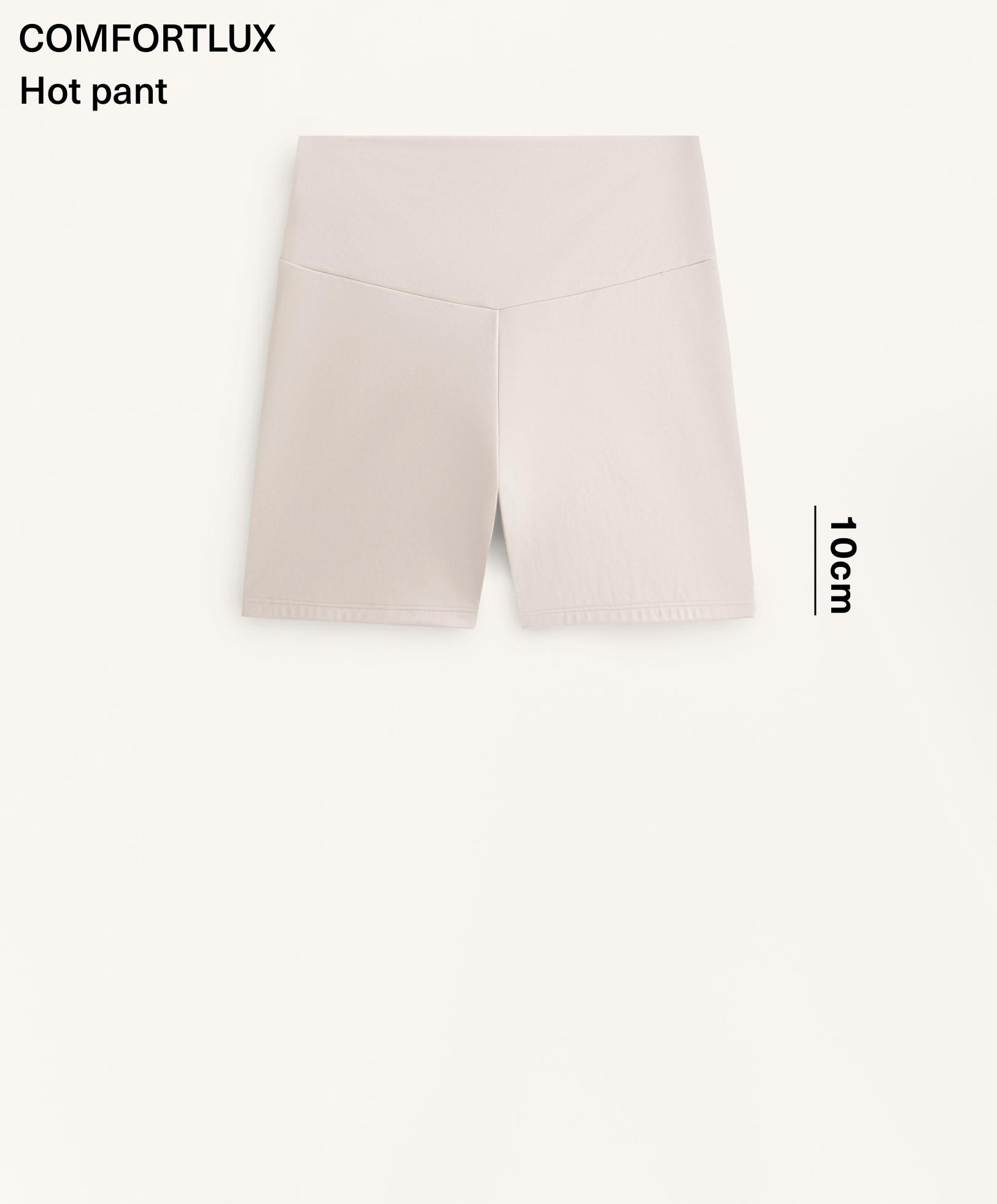 High-waisted Comfortlux 10 cm hot pants