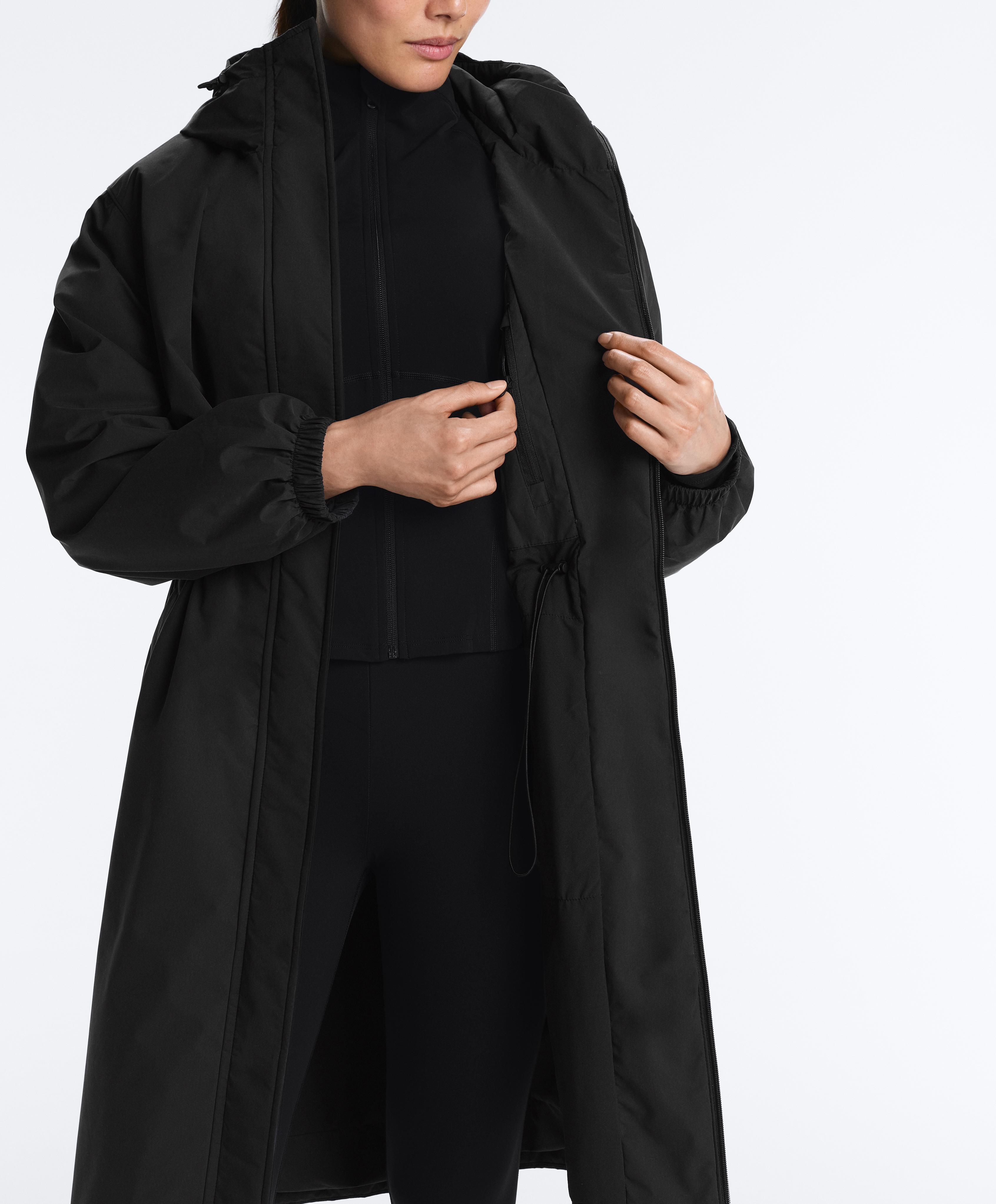 FELLEX® AEROGEL 10K waterproof long padded jacket — BLACK